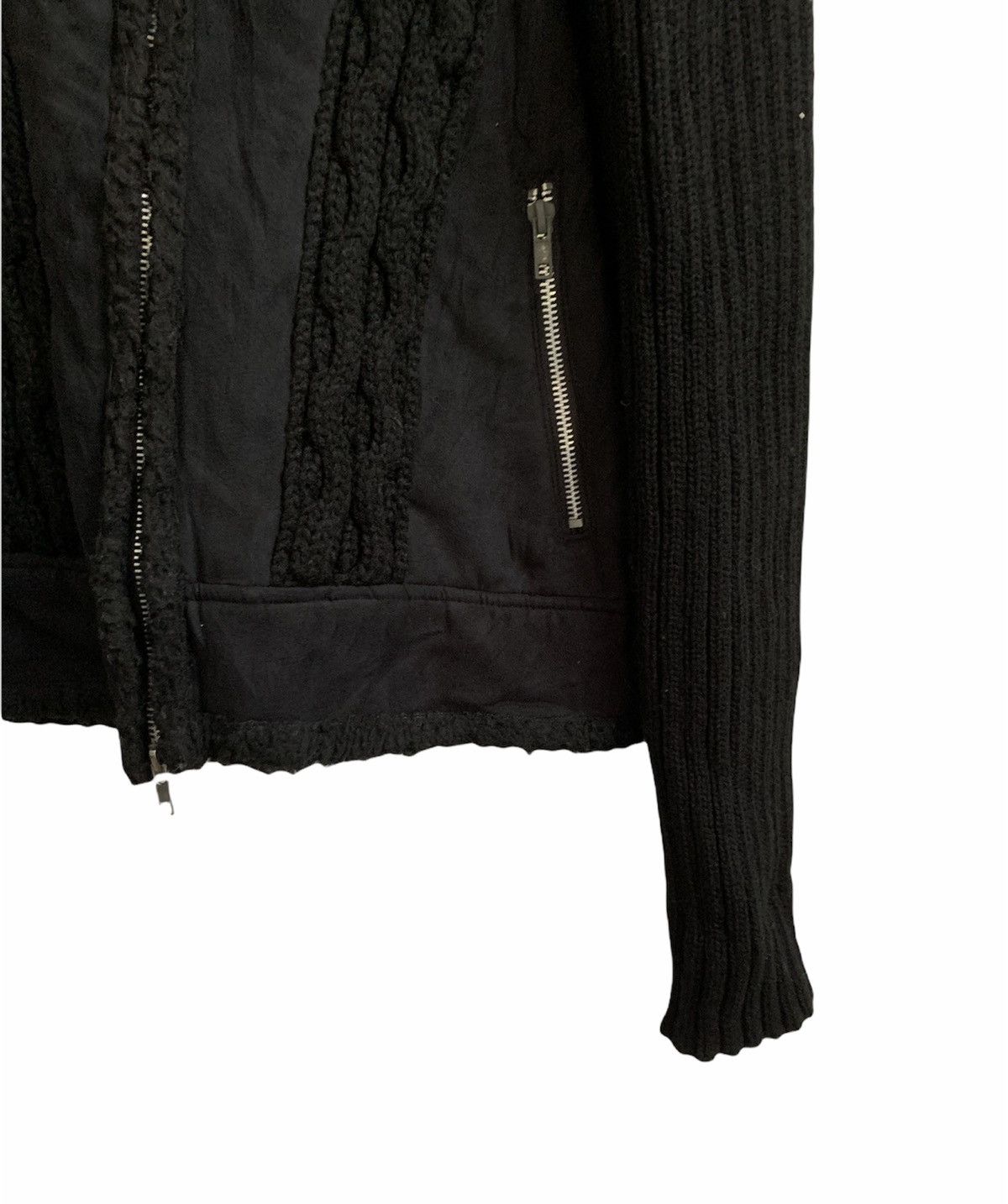 If Six Was Nine ⚡️St. Chris Crop Knit Fur Hoodie Jacket Size S / US 4 / IT 40 - 7 Thumbnail