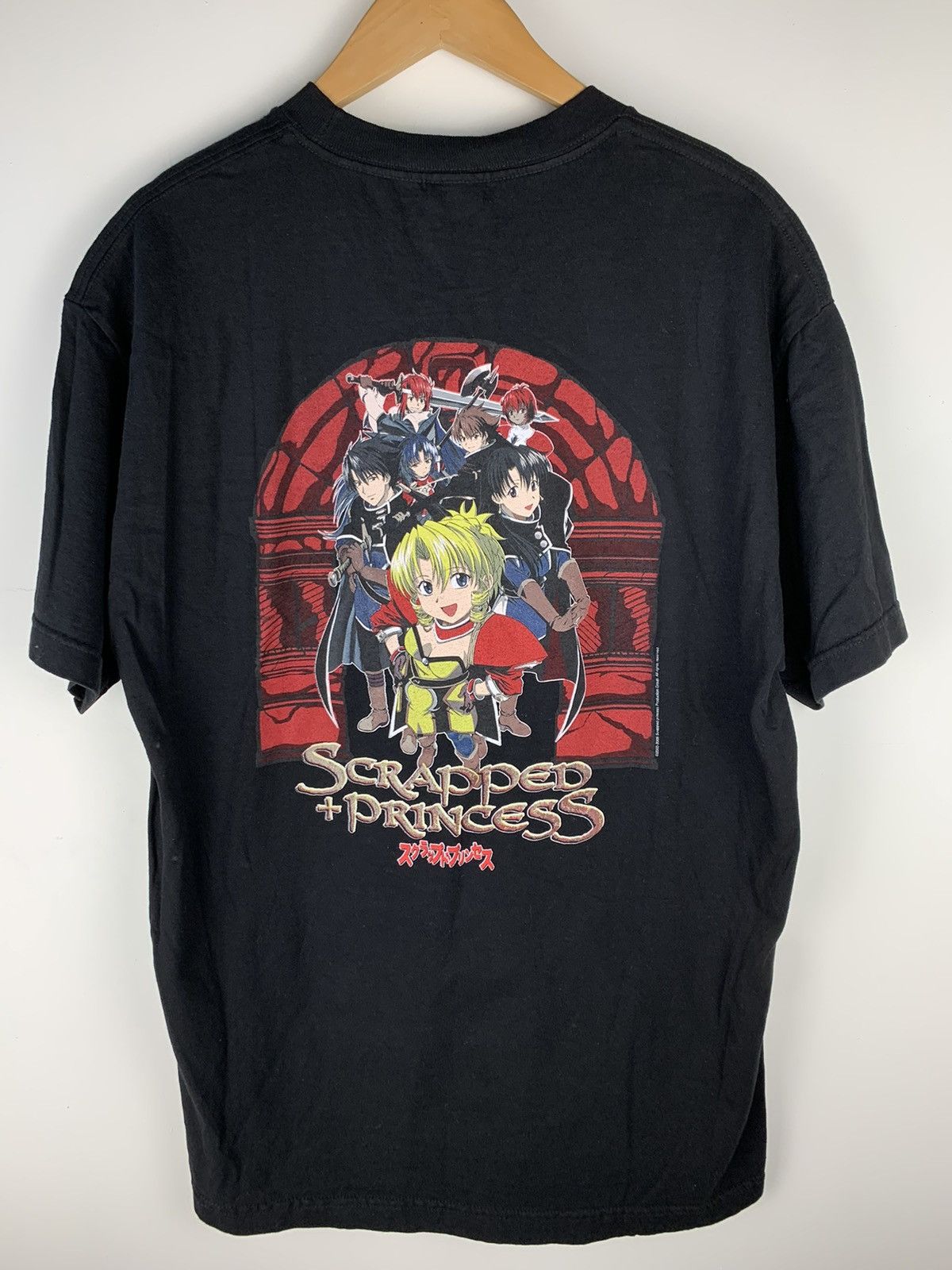 Japanese Brand Vintage Scrapped princess anime tee Size US L / EU 52-54 / 3 - 1 Thumbnail