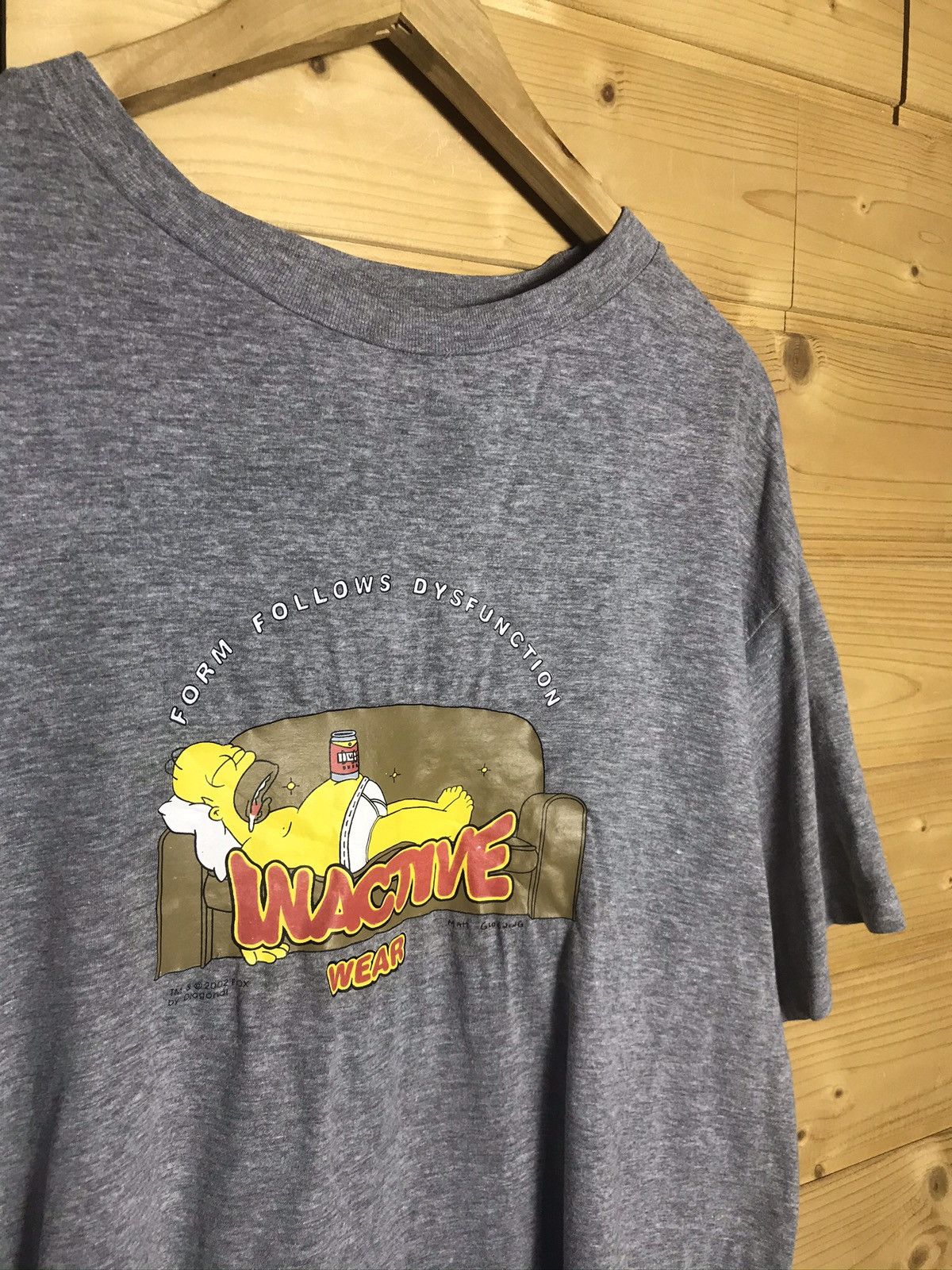 Cartoon Network 2002 Vintage The Simpson’s Homer t-shirt Size US M / EU 48-50 / 2 - 1 Thumbnail