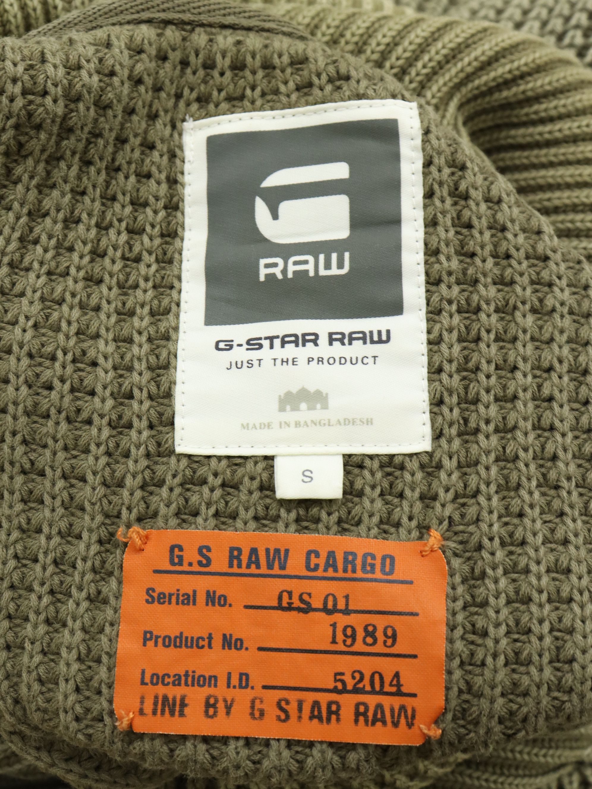 G-Star Wise Shawl Collar Knitwear L/S by GSTAR RAW DENIM Size US S / EU 44-46 / 1 - 12 Thumbnail