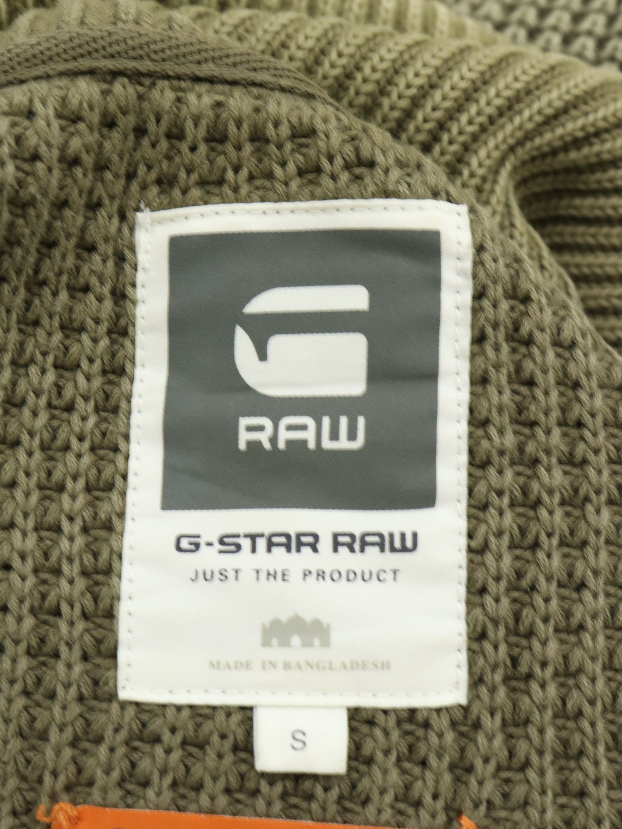 G-Star Wise Shawl Collar Knitwear L/S by GSTAR RAW DENIM Size US S / EU 44-46 / 1 - 13 Thumbnail