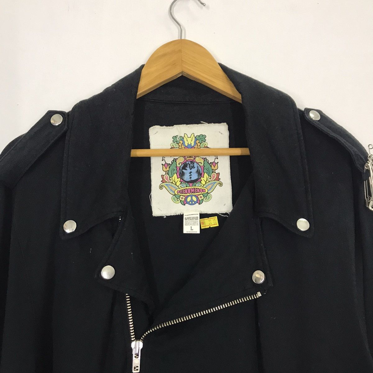 If Six Was Nine × PHENOMENON 💀Phenomenan Double Collar Style Made In Japan Jacket Size US L / EU 52-54 / 3 - 5 Thumbnail