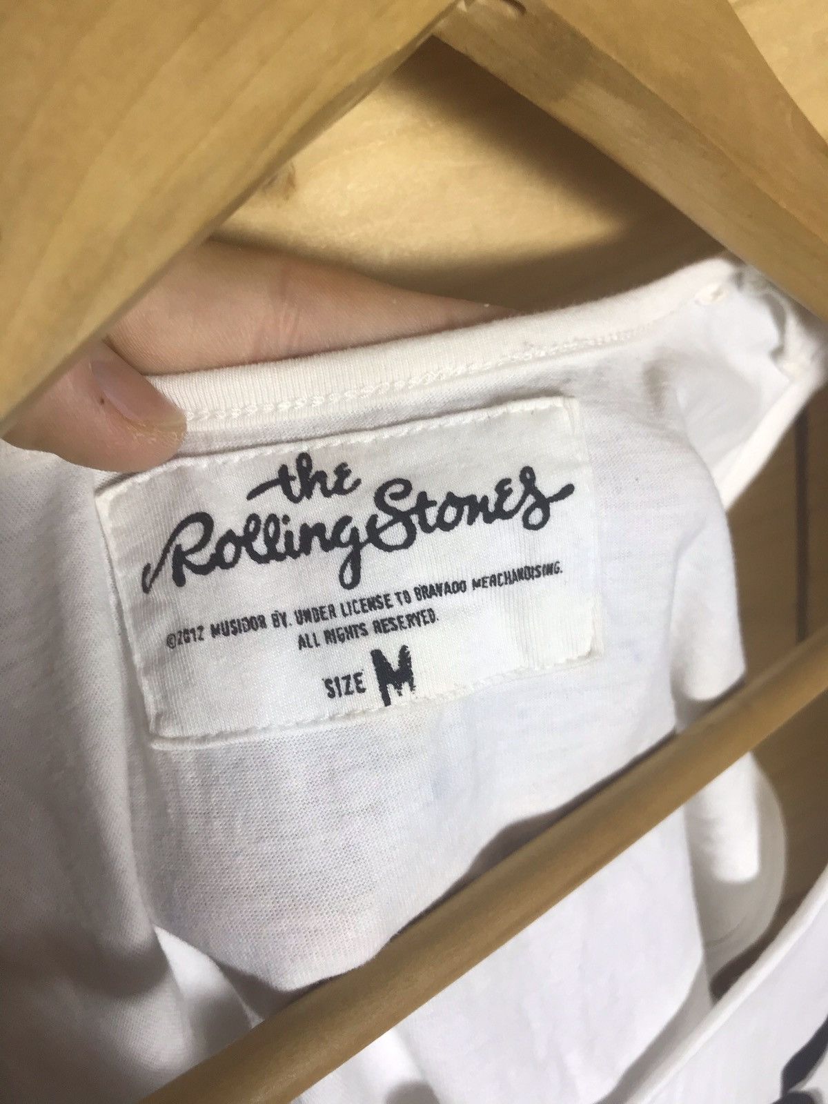 Vintage The Rolling Stones band shirt Size US M / EU 48-50 / 2 - 3 Thumbnail