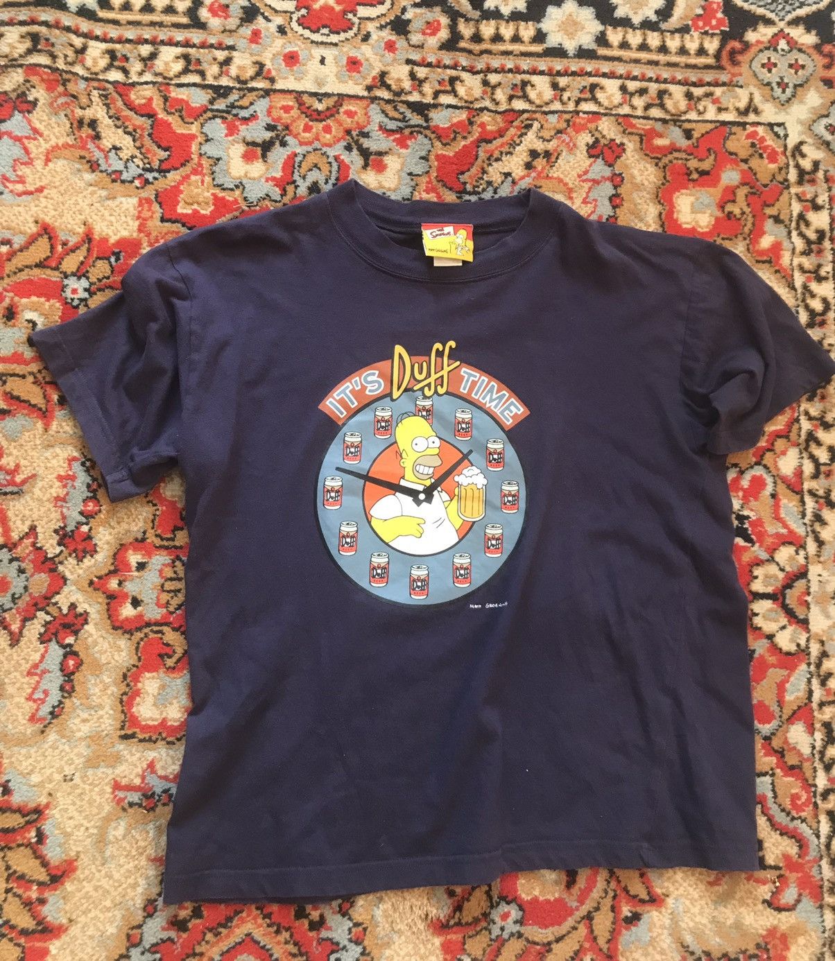 Cartoon Network 2001 Vintage The Simpson’s Homer t-shirt Size US M / EU 48-50 / 2 - 6 Thumbnail