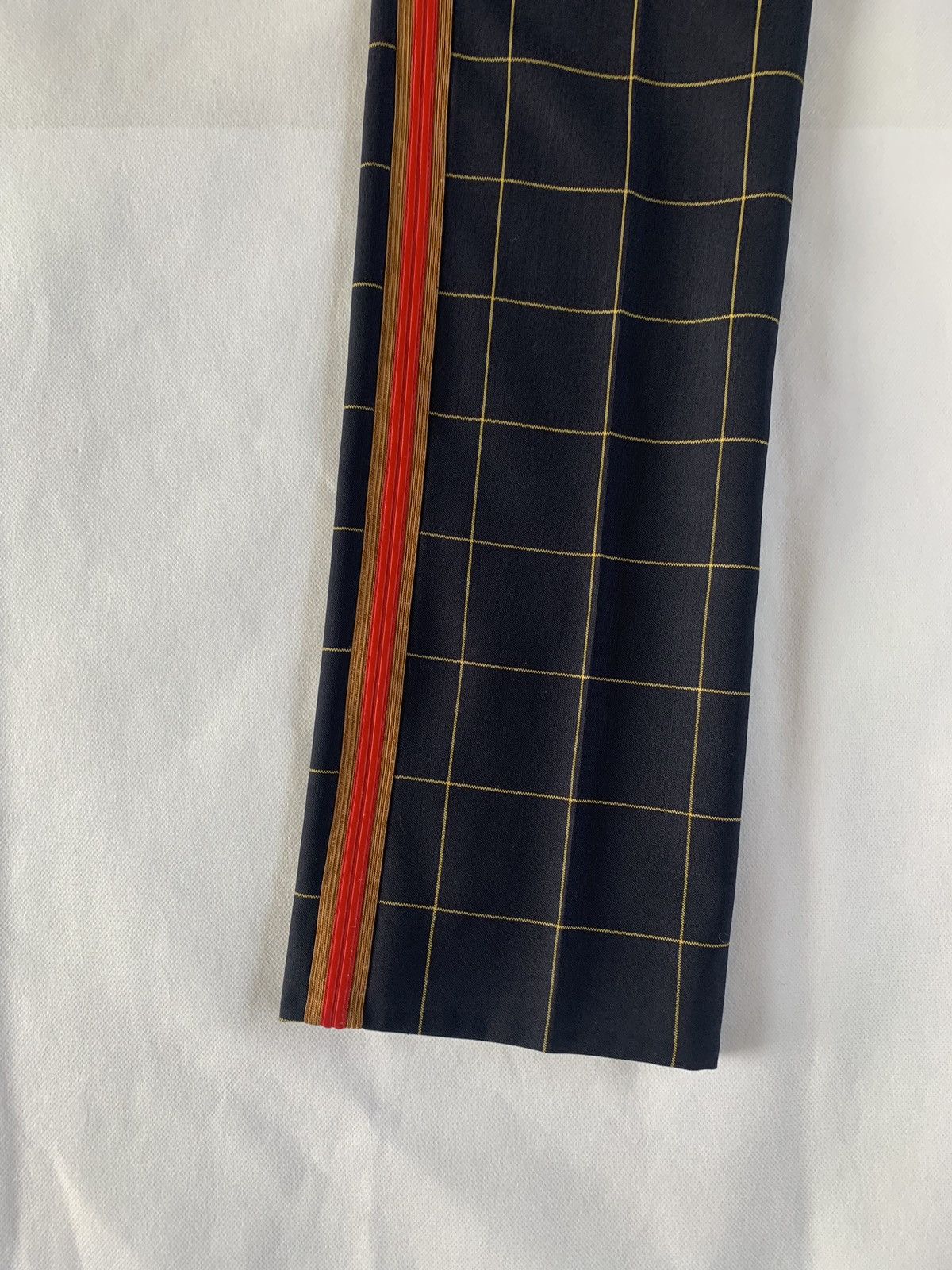Calvin Klein 205W39NYC Window Pane Check Pants in Navy Size US 32 / EU 48 - 12 Thumbnail