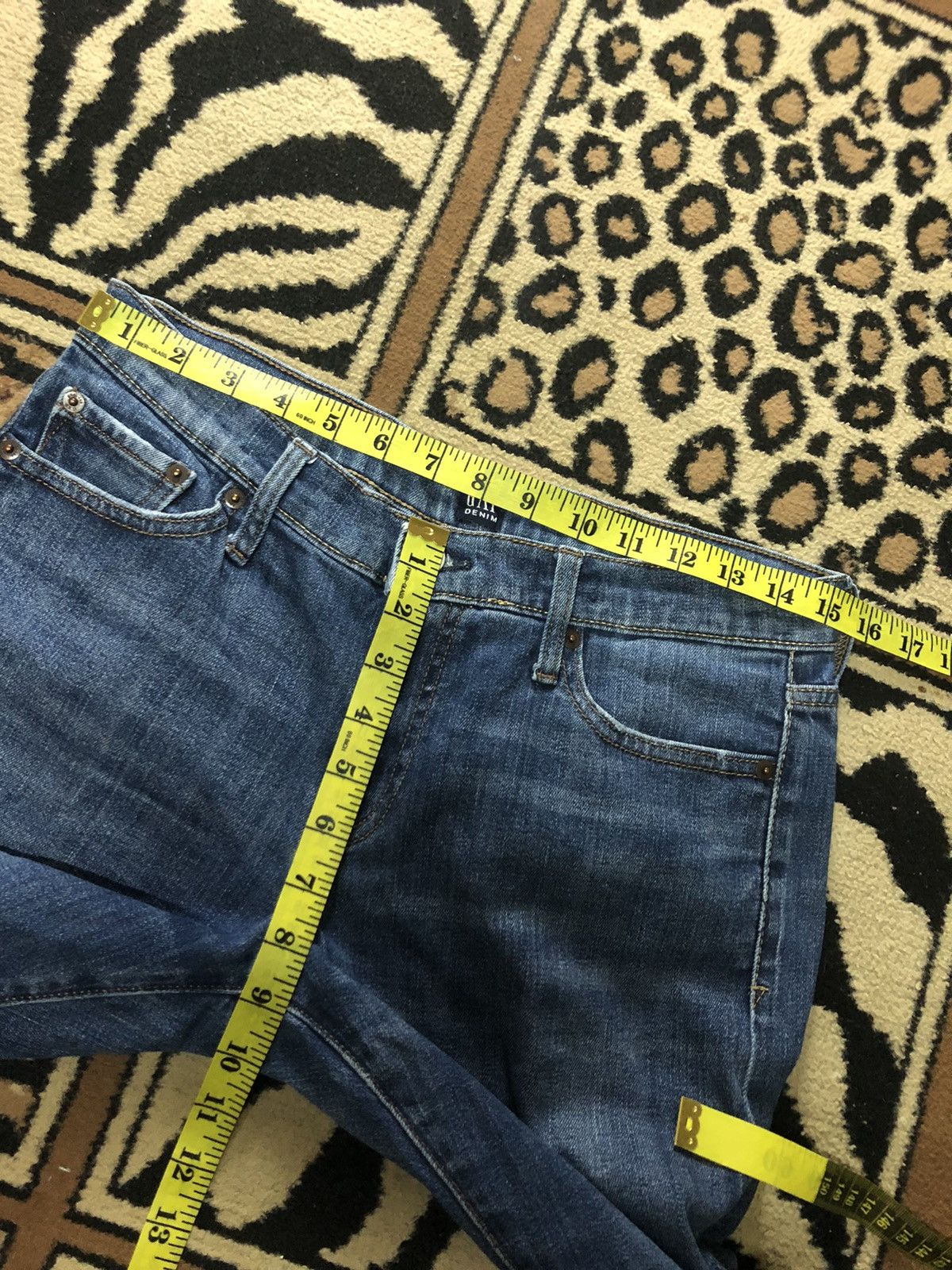 Gap × Salvage × Vintage VINTAGE SELVEDGE GAP QUARTER SHORT DISTRESSED DENIM Size US 30 / EU 46 - 18 Thumbnail