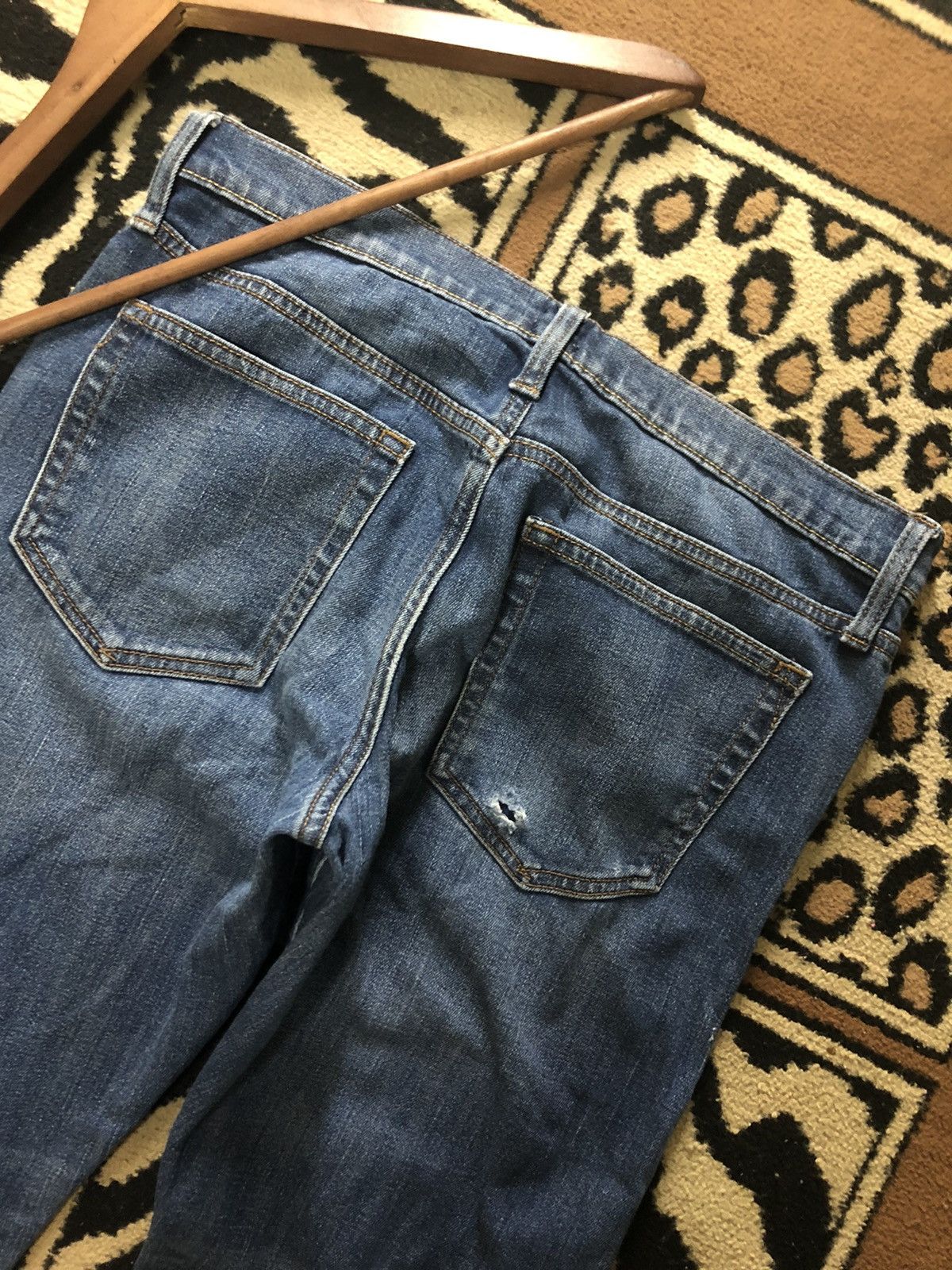 Gap × Salvage × Vintage VINTAGE SELVEDGE GAP QUARTER SHORT DISTRESSED DENIM Size US 30 / EU 46 - 15 Thumbnail