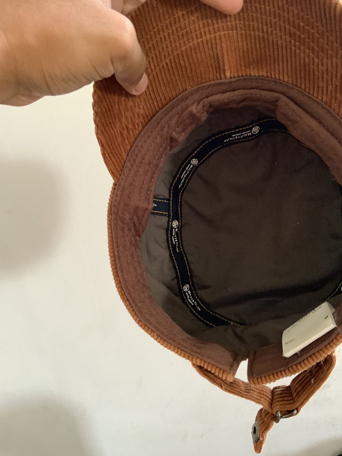 BEAUTY&YOUTH Beauty & Youth Corduroi Hat Size ONE SIZE - 13 Thumbnail
