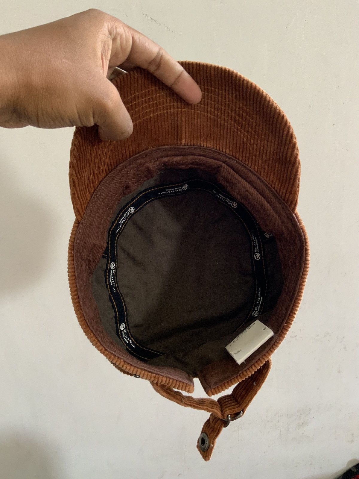 BEAUTY&YOUTH Beauty & Youth Corduroi Hat Size ONE SIZE - 10 Thumbnail