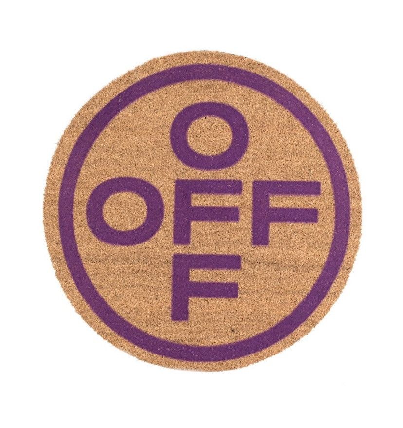Off-White Off White Door Mat Size ONE SIZE - 1 Thumbnail