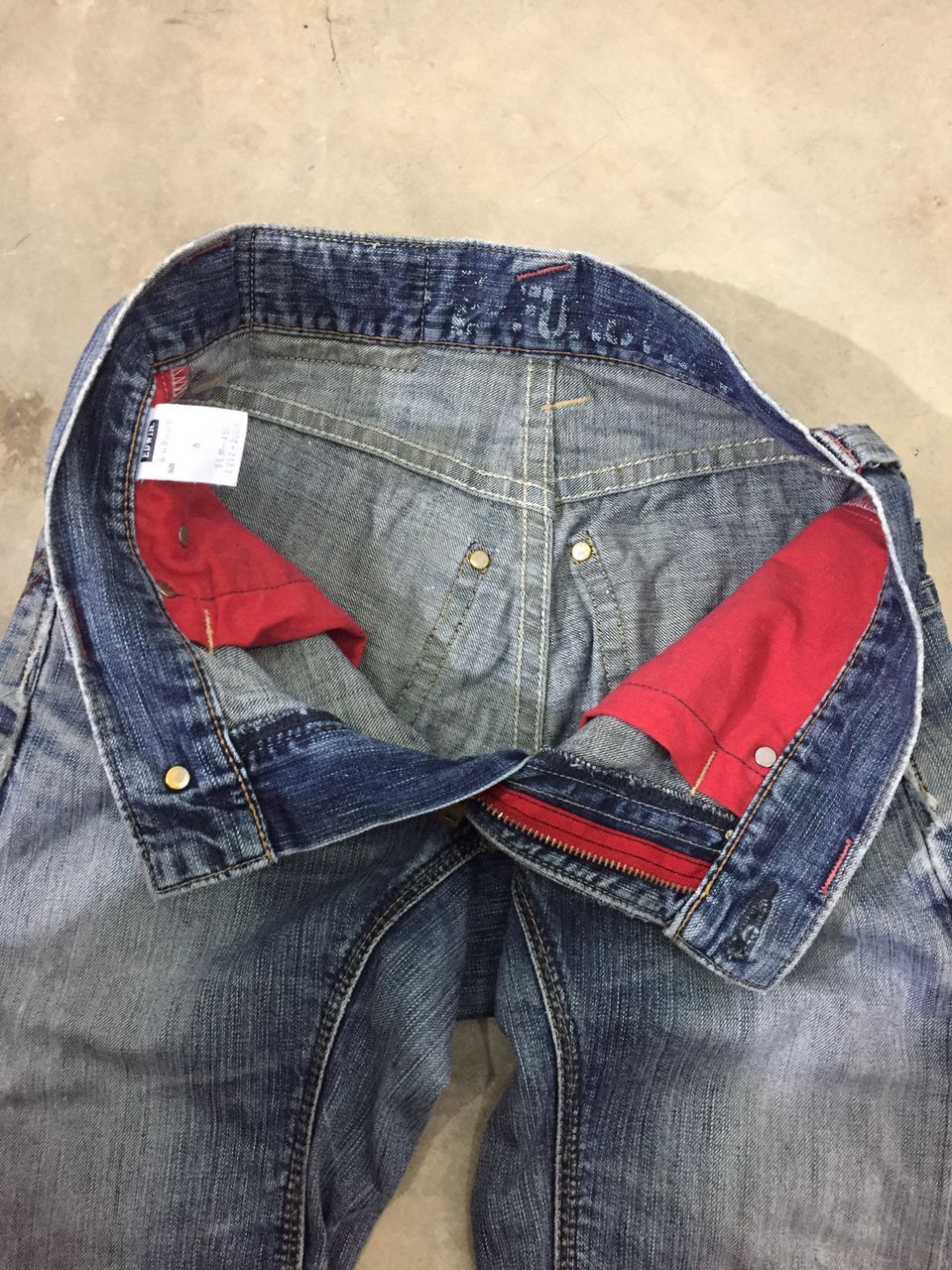 Edwin × Japanese Brand Edwin E Function big rear pocket distressed denim Size US 30 / EU 46 - 11 Thumbnail