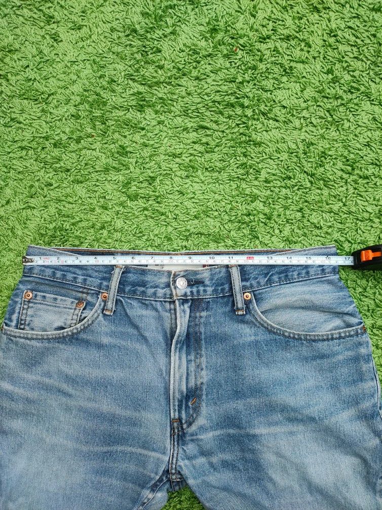 Levi's × Vintage Rare Vintage 1990’s Levi’s 505 Light Blue Wash Denim Jeans Size US 32 / EU 48 - 7 Thumbnail