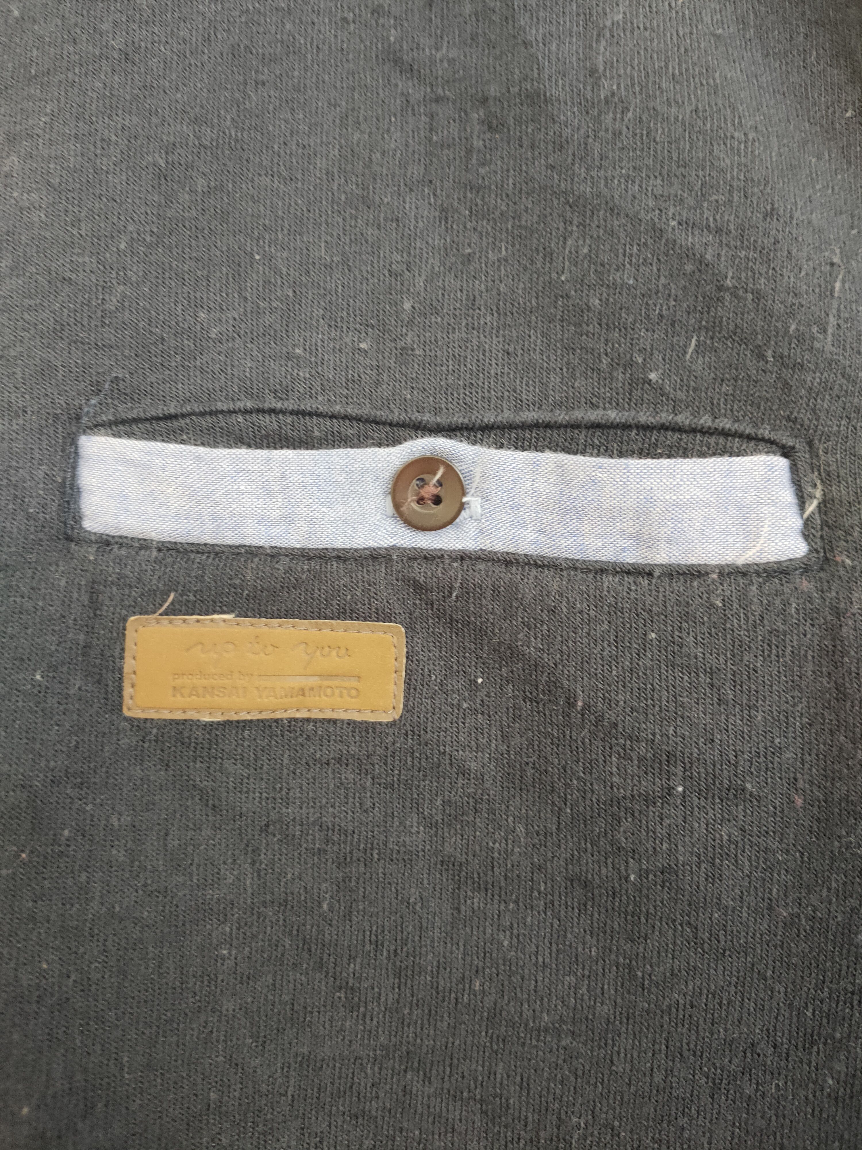 Designer × Kansai Yamamoto Up To You By Kansai Yamamoto Half Zip Sweatshirt Size US XL / EU 56 / 4 - 4 Thumbnail