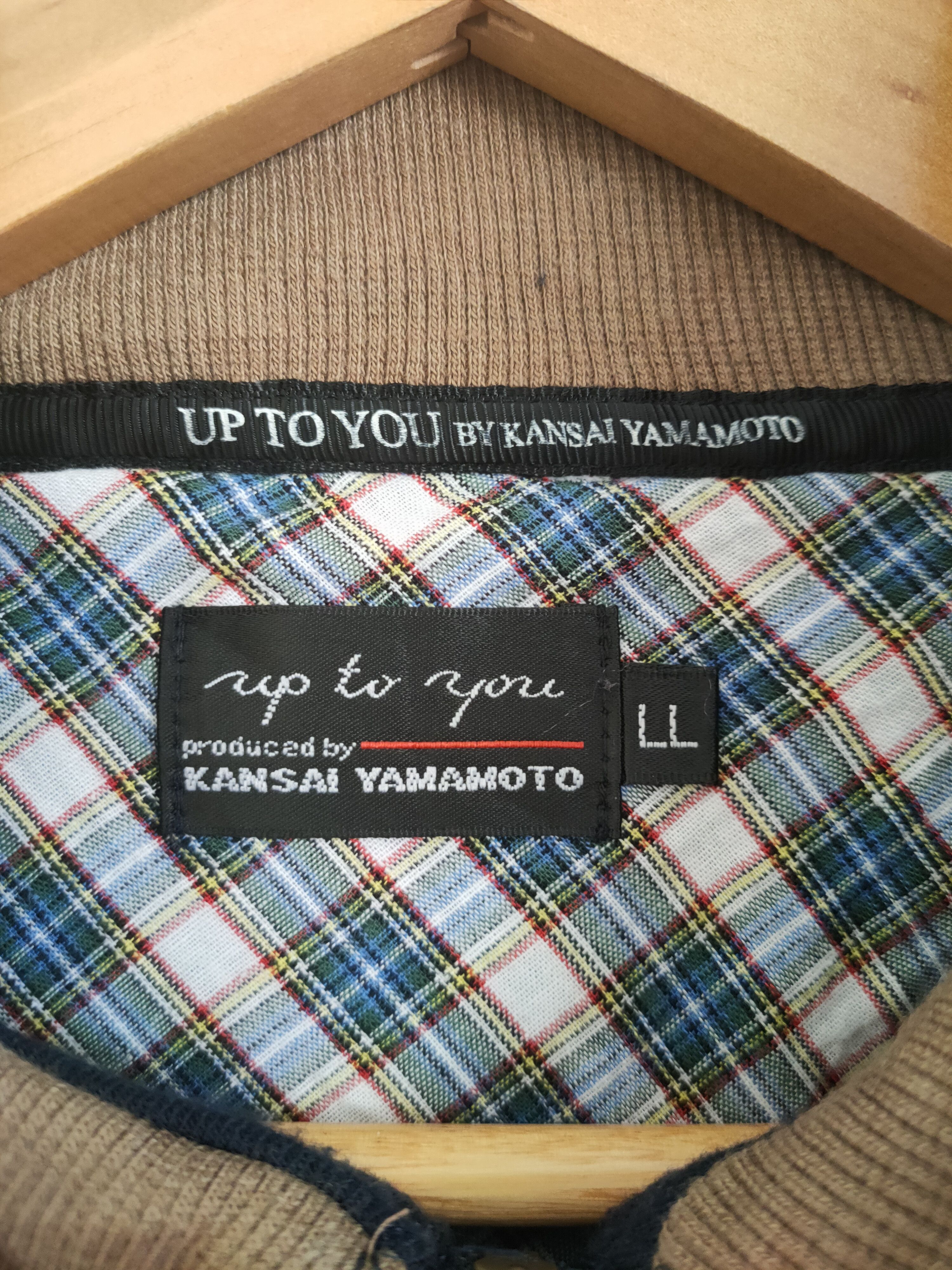 Designer × Kansai Yamamoto Up To You By Kansai Yamamoto Half Zip Sweatshirt Size US XL / EU 56 / 4 - 5 Thumbnail