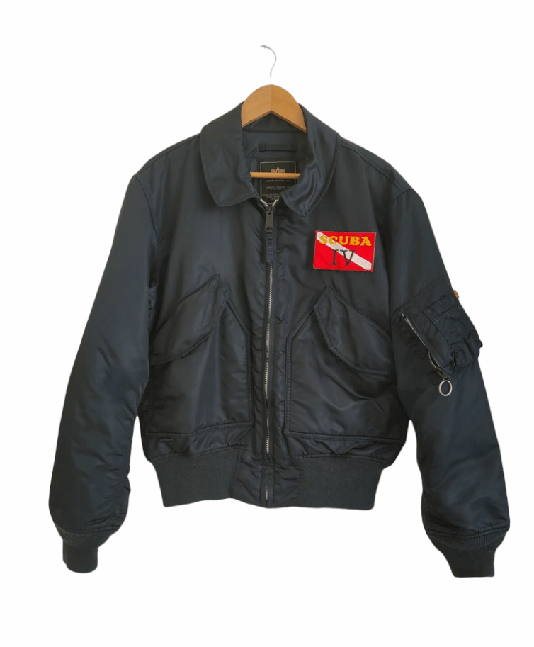 Alpha Industries Vintage Alpha Industries Bomber Jacket Size US M / EU 48-50 / 2 - 1 Thumbnail