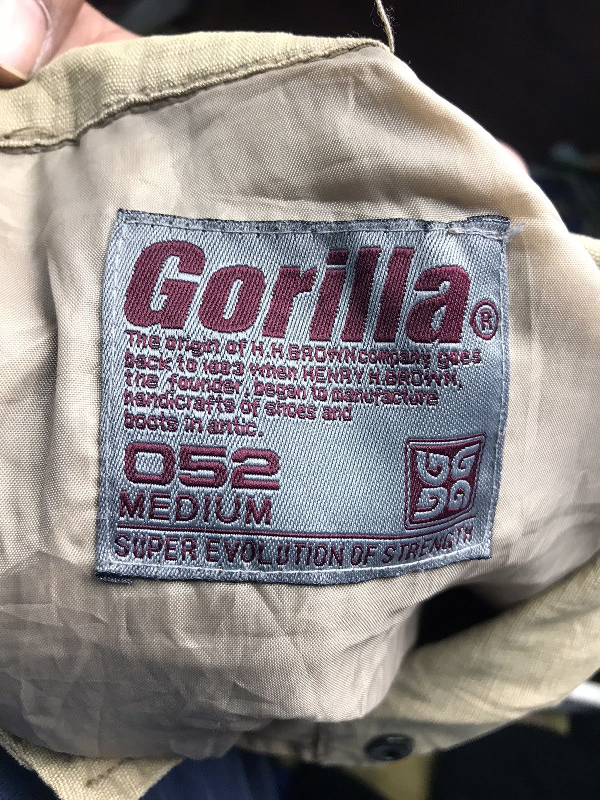 Vintage Gorilla hoodie zipper jacket Size US L / EU 52-54 / 3 - 5 Thumbnail