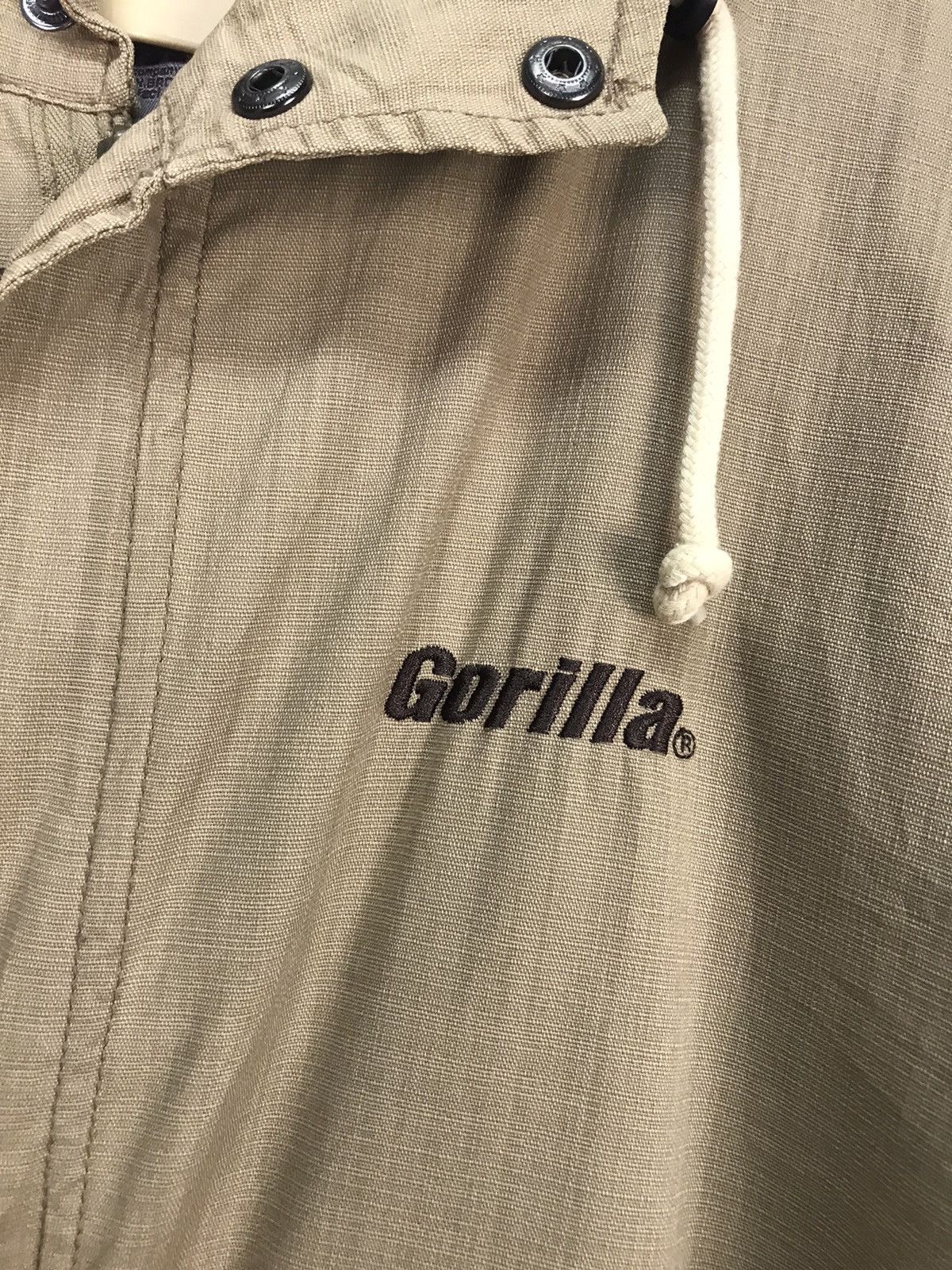 Vintage Gorilla hoodie zipper jacket Size US L / EU 52-54 / 3 - 3 Thumbnail