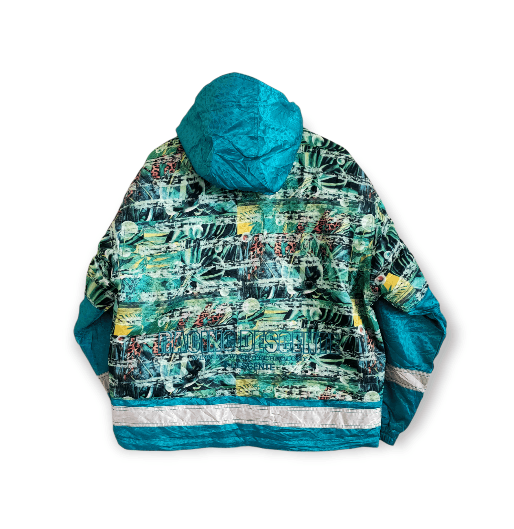 Descente Vintage Descente Racing Ski Jacket Full Print Size US M / EU 48-50 / 2 - 2 Thumbnail