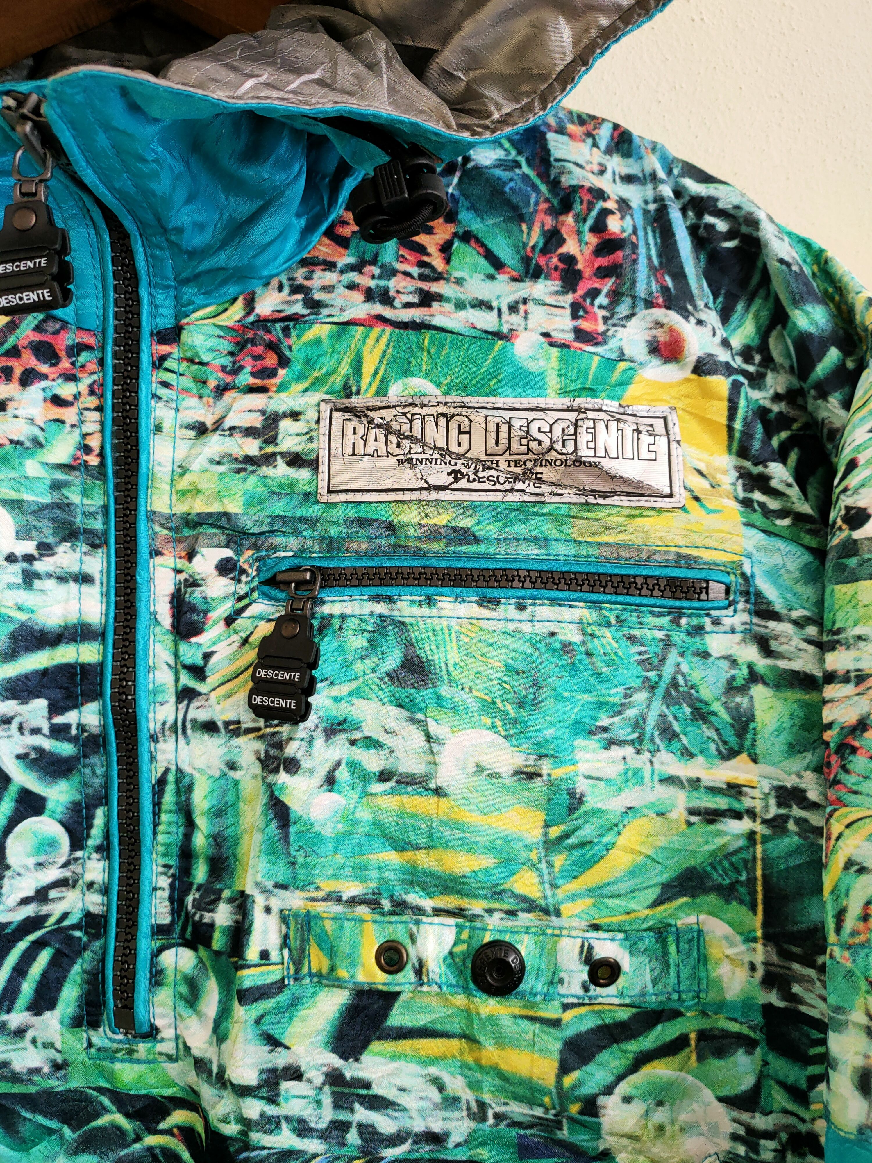 Descente Vintage Descente Racing Ski Jacket Full Print Size US M / EU 48-50 / 2 - 7 Thumbnail