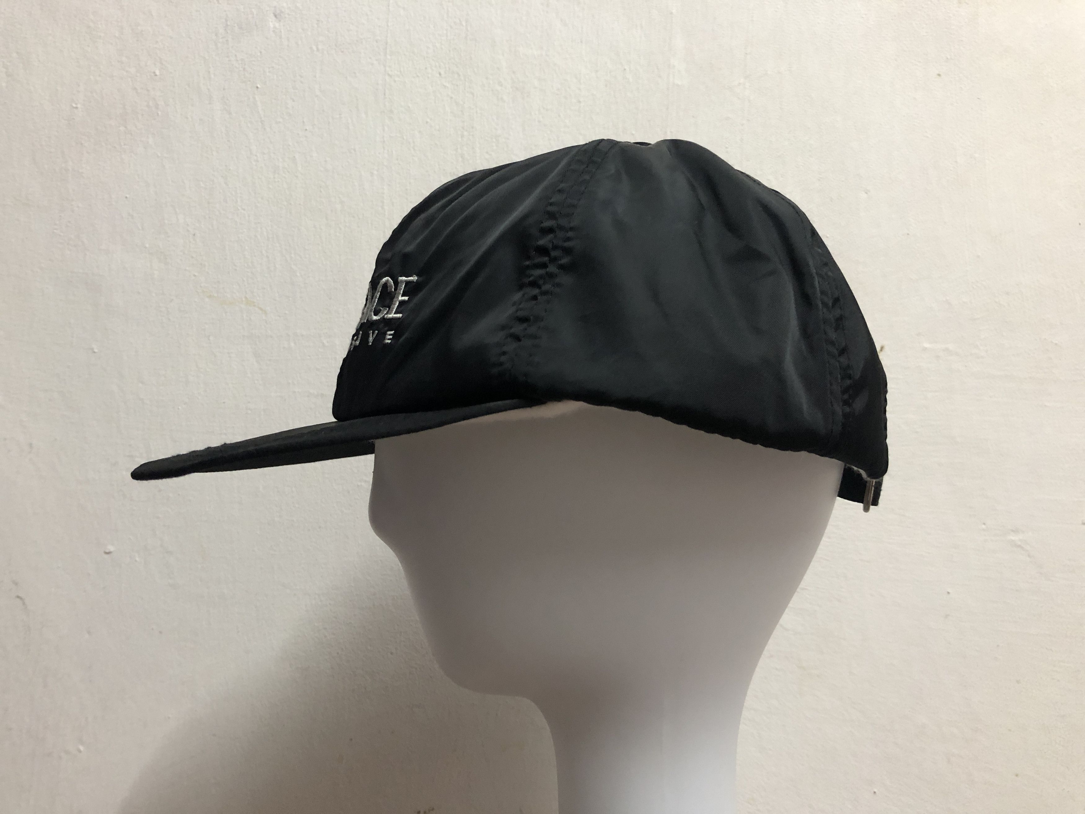 Versace × Vintage Vintage Versace Intensive Nylon Cap Hat Size ONE SIZE - 5 Thumbnail