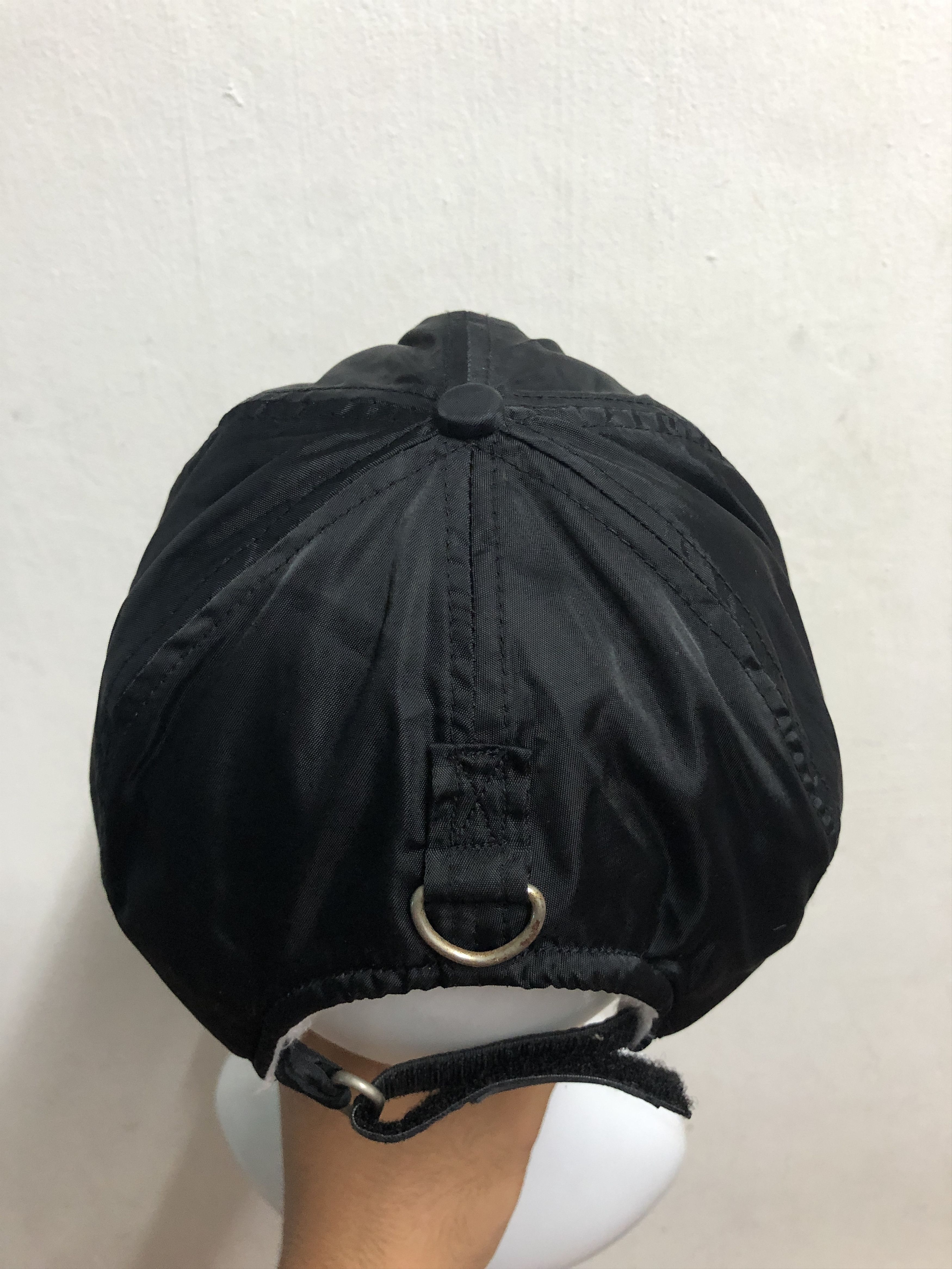 Versace × Vintage Vintage Versace Intensive Nylon Cap Hat Size ONE SIZE - 7 Thumbnail