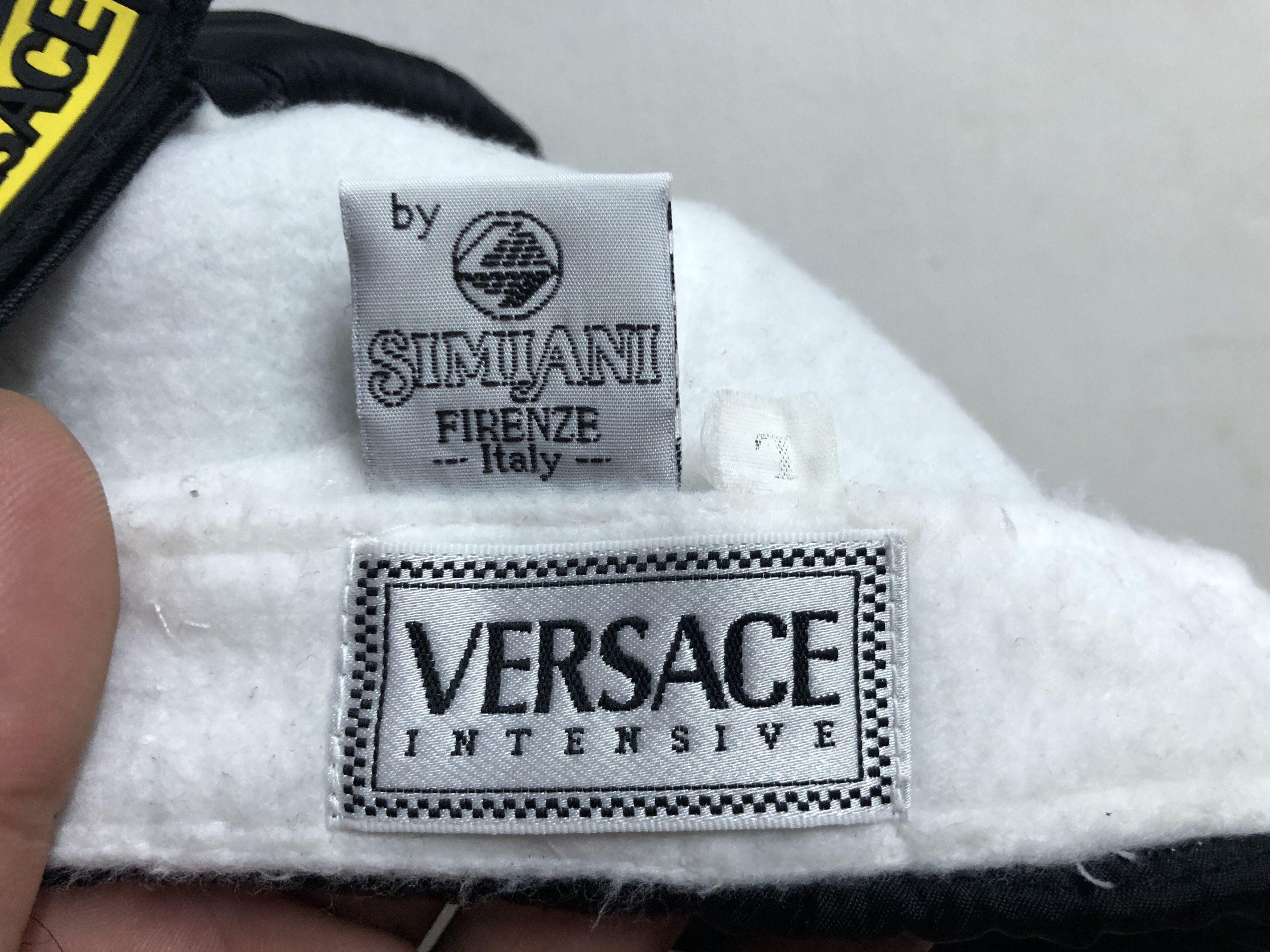 Versace × Vintage Vintage Versace Intensive Nylon Cap Hat Size ONE SIZE - 11 Thumbnail