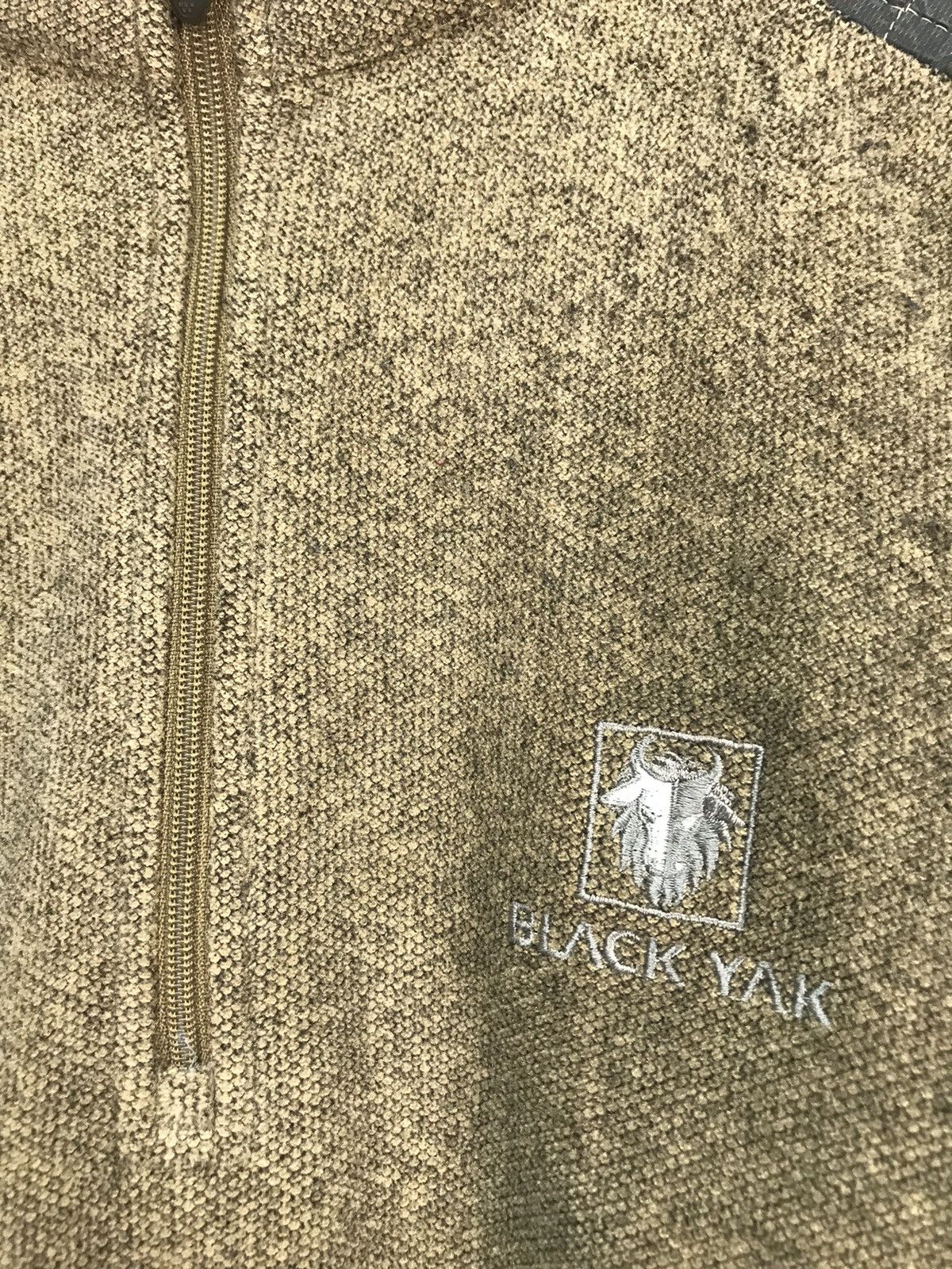 BLACKYAK × Polartec Black yak half zipper sweater Size US M / EU 48-50 / 2 - 6 Thumbnail