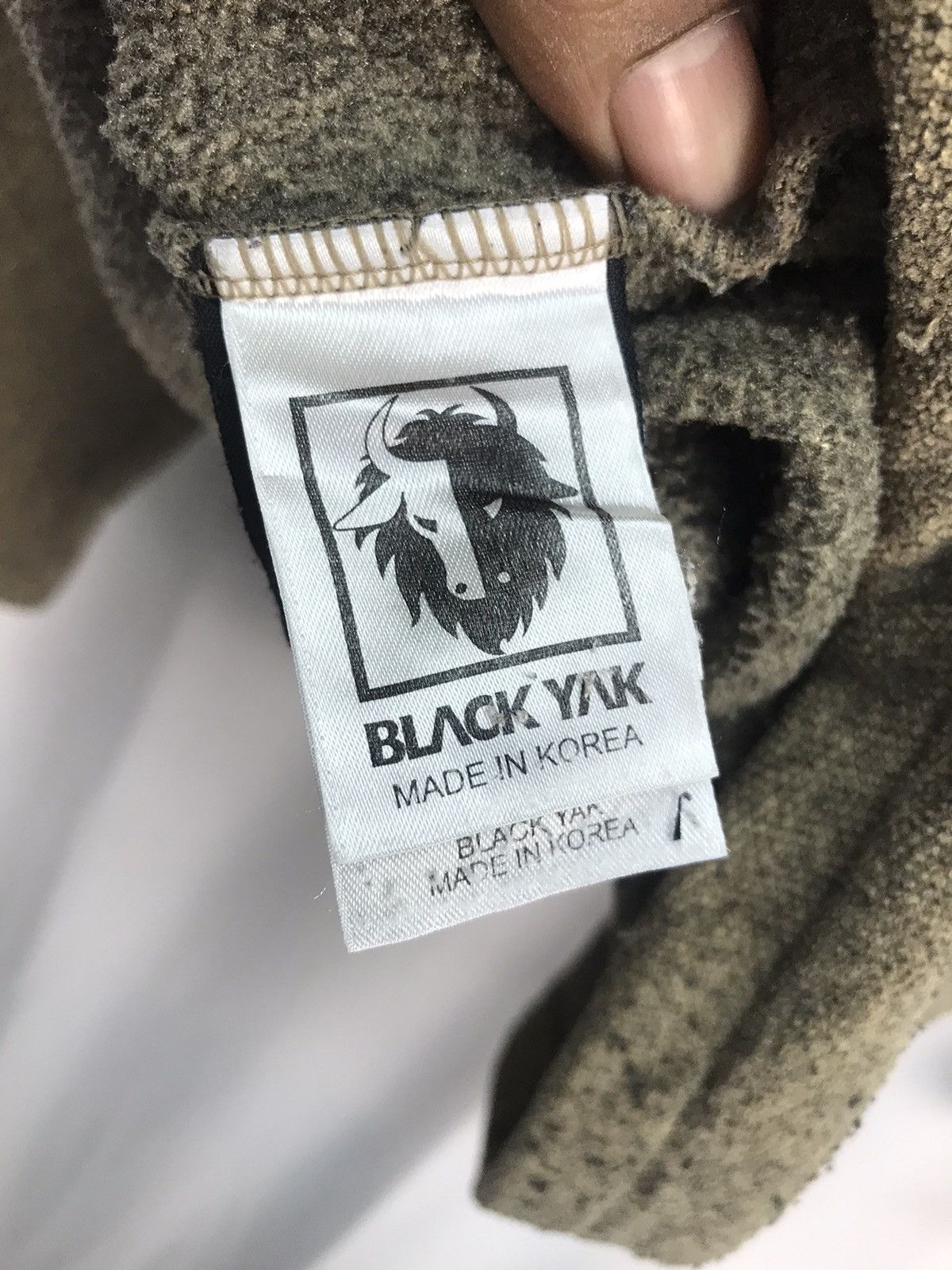 BLACKYAK × Polartec Black yak half zipper sweater Size US M / EU 48-50 / 2 - 5 Thumbnail