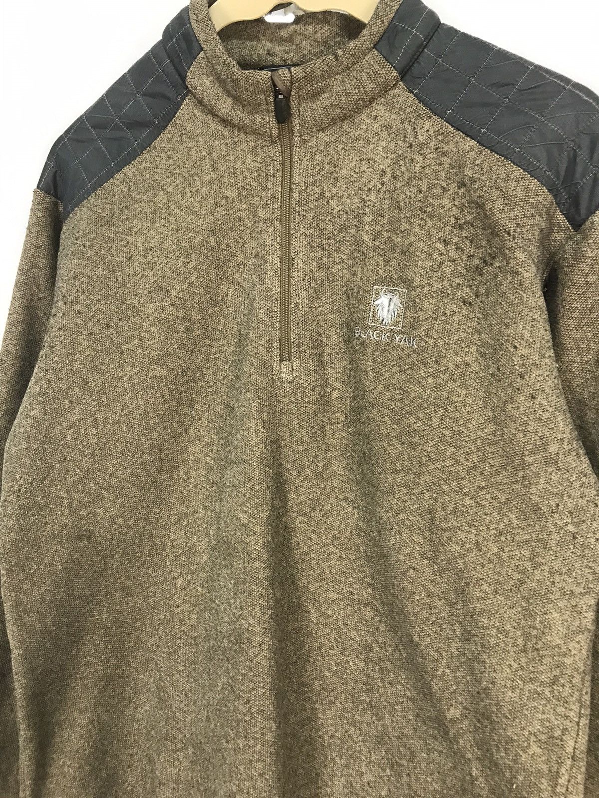 BLACKYAK × Polartec Black yak half zipper sweater Size US M / EU 48-50 / 2 - 7 Thumbnail