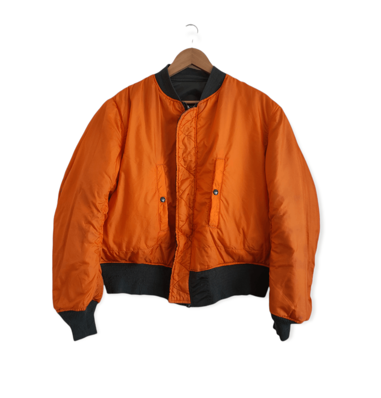 Alpha Industries × Vintage Vintage Alpha Industries Rivisible Jacket Ma-1 Size US M / EU 48-50 / 2 - 5 Thumbnail