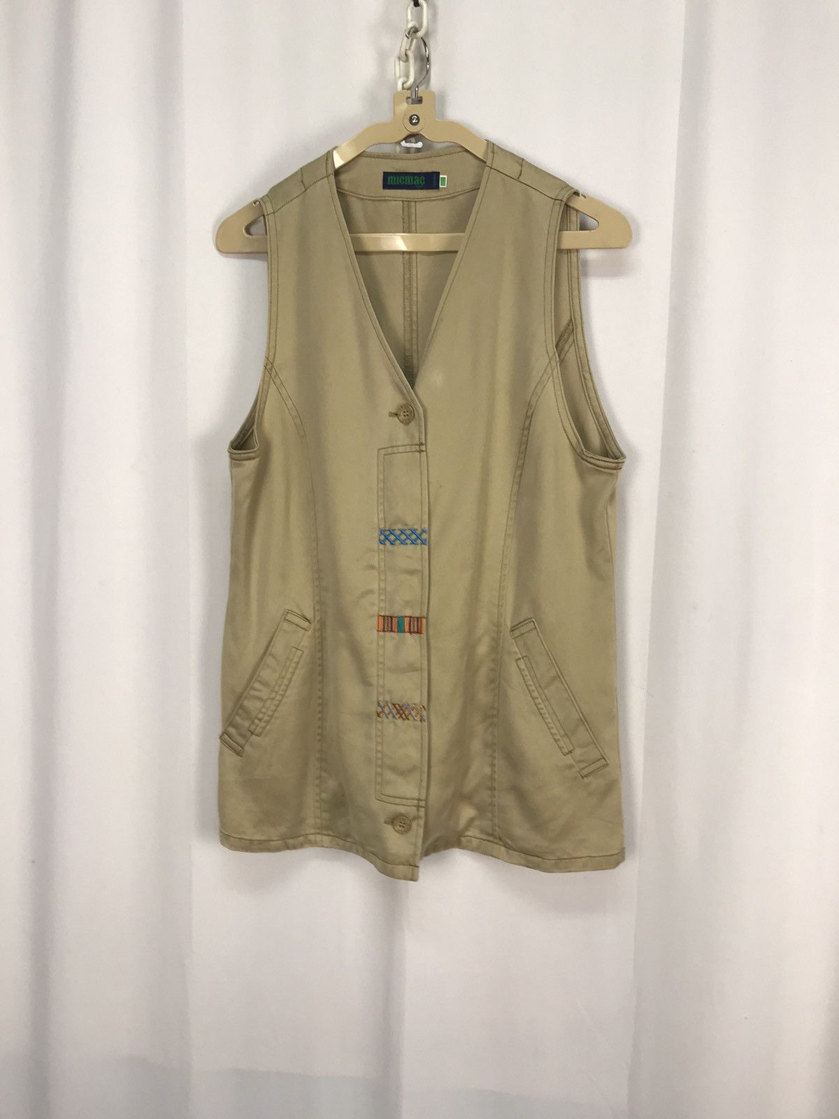 Japanese Brand × Vintage Micmac button up vest Size US S / EU 44-46 / 1 - 8 Thumbnail
