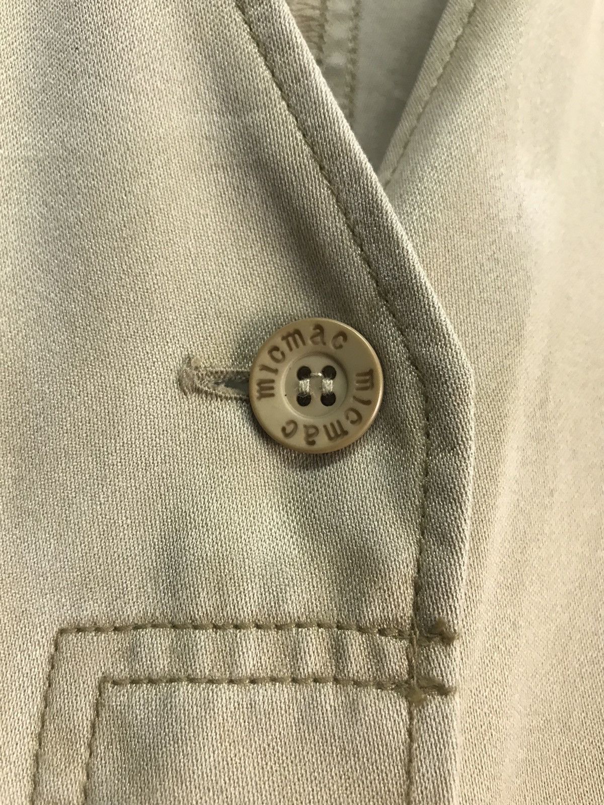 Japanese Brand × Vintage Micmac button up vest Size US S / EU 44-46 / 1 - 4 Thumbnail
