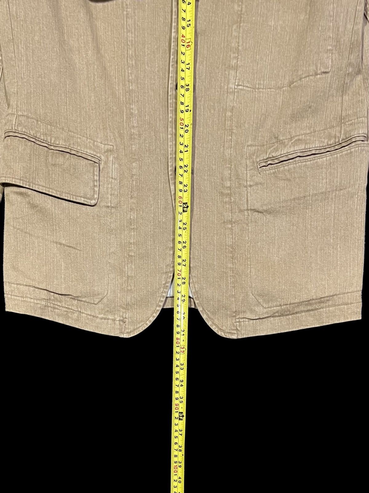 Kansai Yamamoto VINTAGE KANSAI JEANS STYLE DOUBLE LINING STRIPED JACKET Size US M / EU 48-50 / 2 - 19 Thumbnail