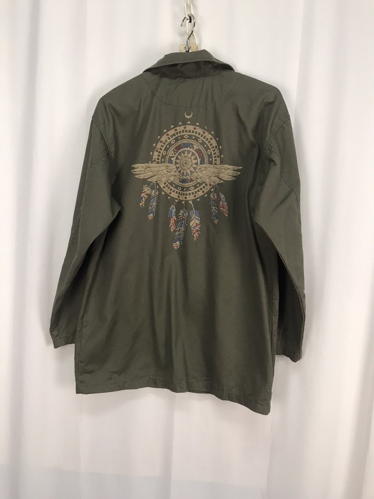 Japanese Brand navajo art military style button up shirt by denifits Size US M / EU 48-50 / 2 - 10 Thumbnail