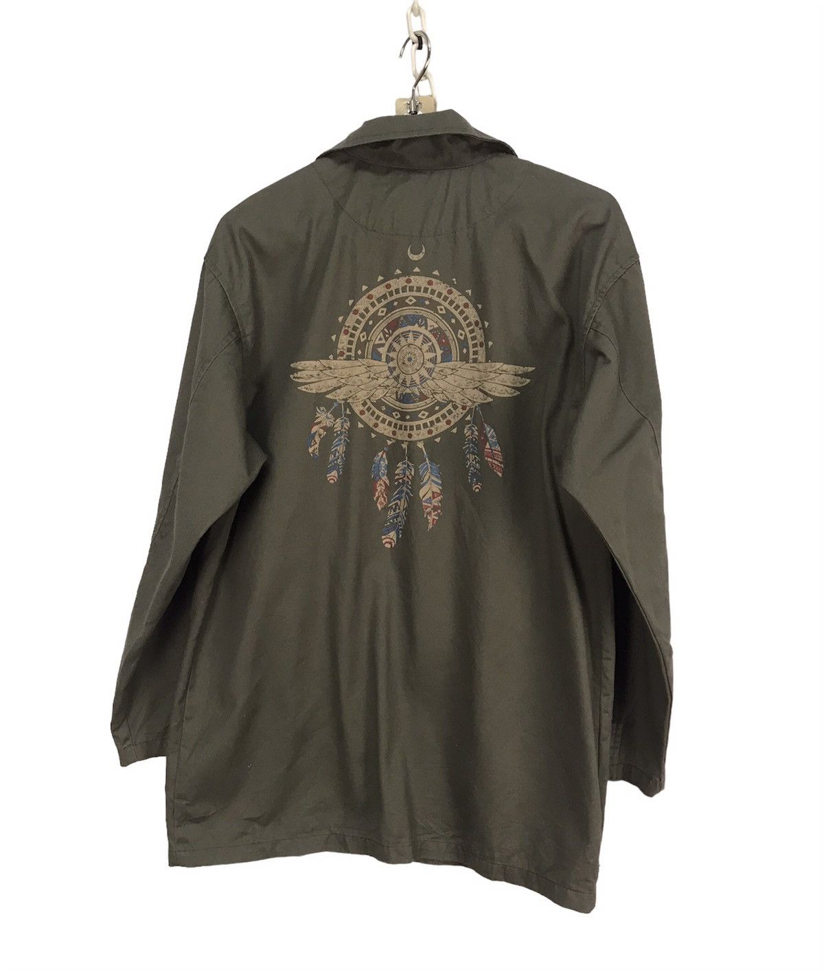 Japanese Brand navajo art military style button up shirt by denifits Size US M / EU 48-50 / 2 - 2 Thumbnail