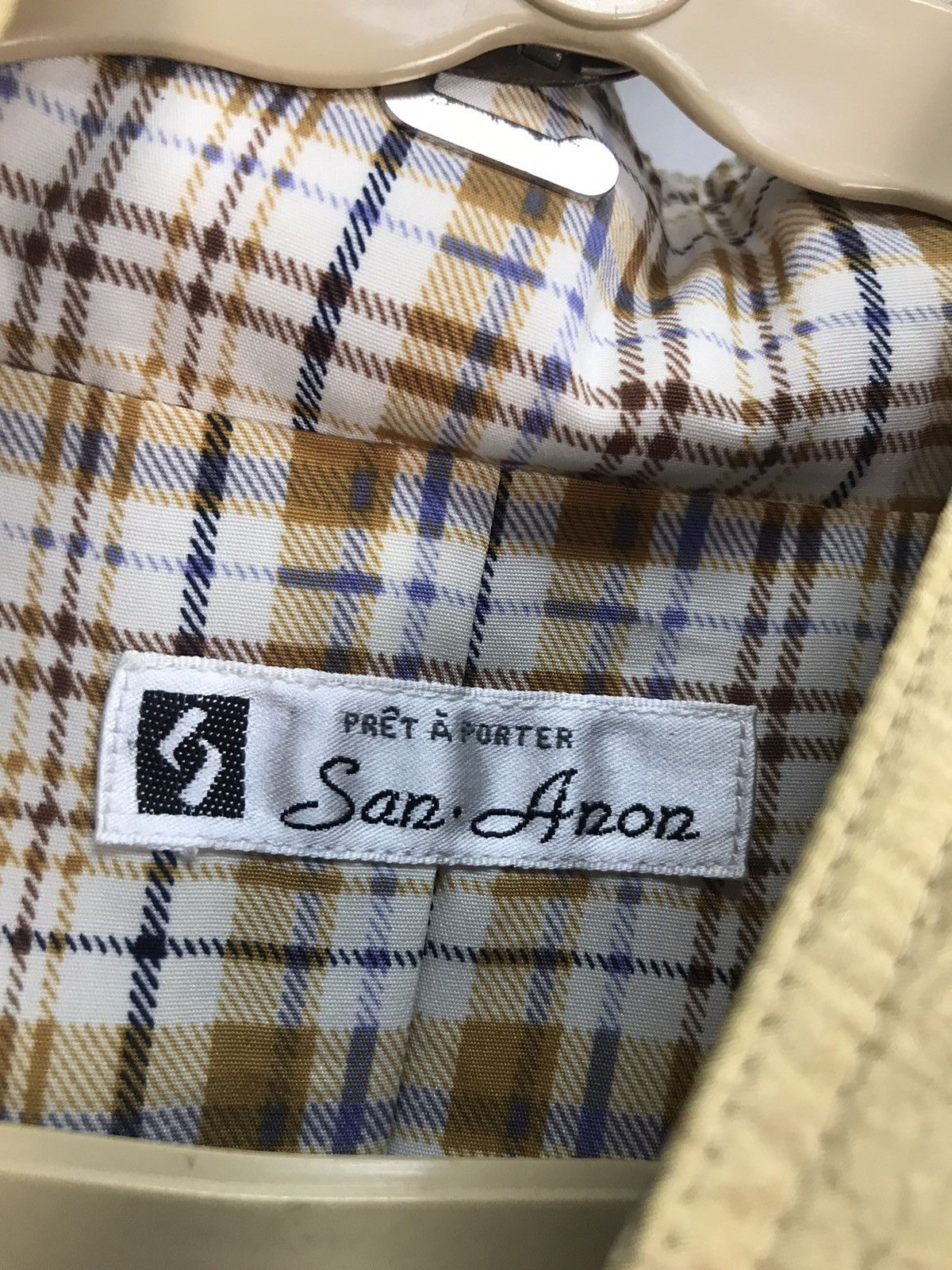 Japanese Brand × Vintage San.anon paris zipper jacket hidden hoodie Size US M / EU 48-50 / 2 - 3 Thumbnail