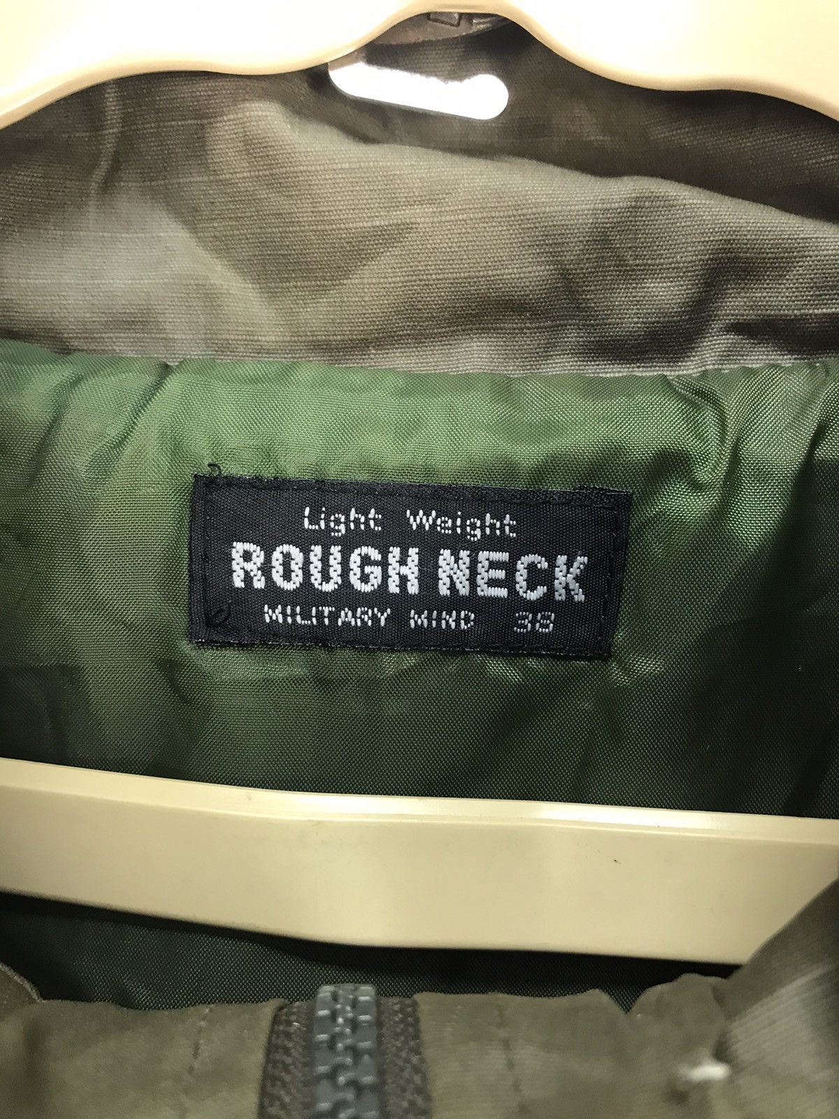 Japanese Brand × Vintage Rough neck military mind zipper jacket Size US M / EU 48-50 / 2 - 3 Thumbnail