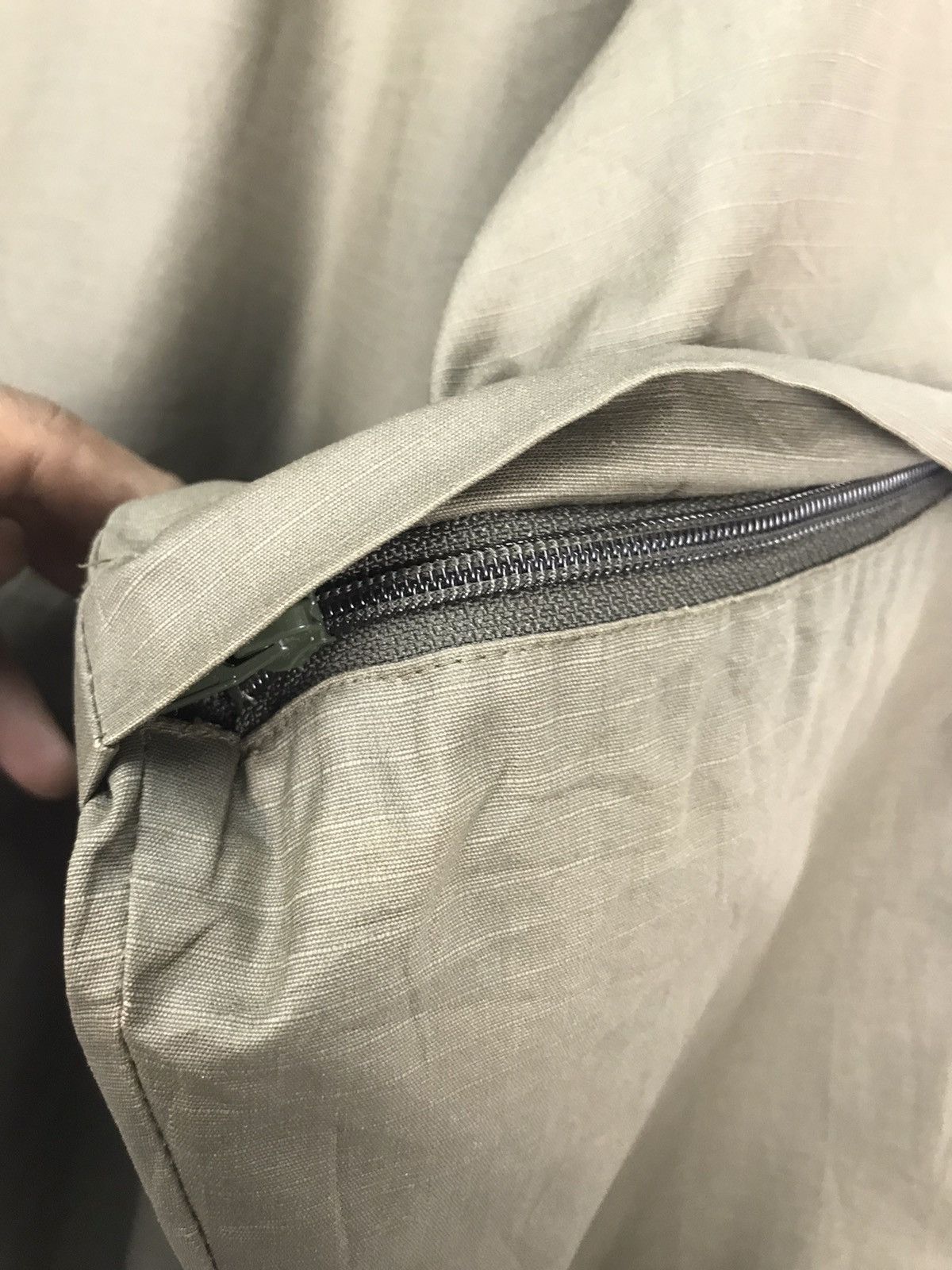 Japanese Brand × Vintage Rough neck military mind zipper jacket Size US M / EU 48-50 / 2 - 6 Thumbnail