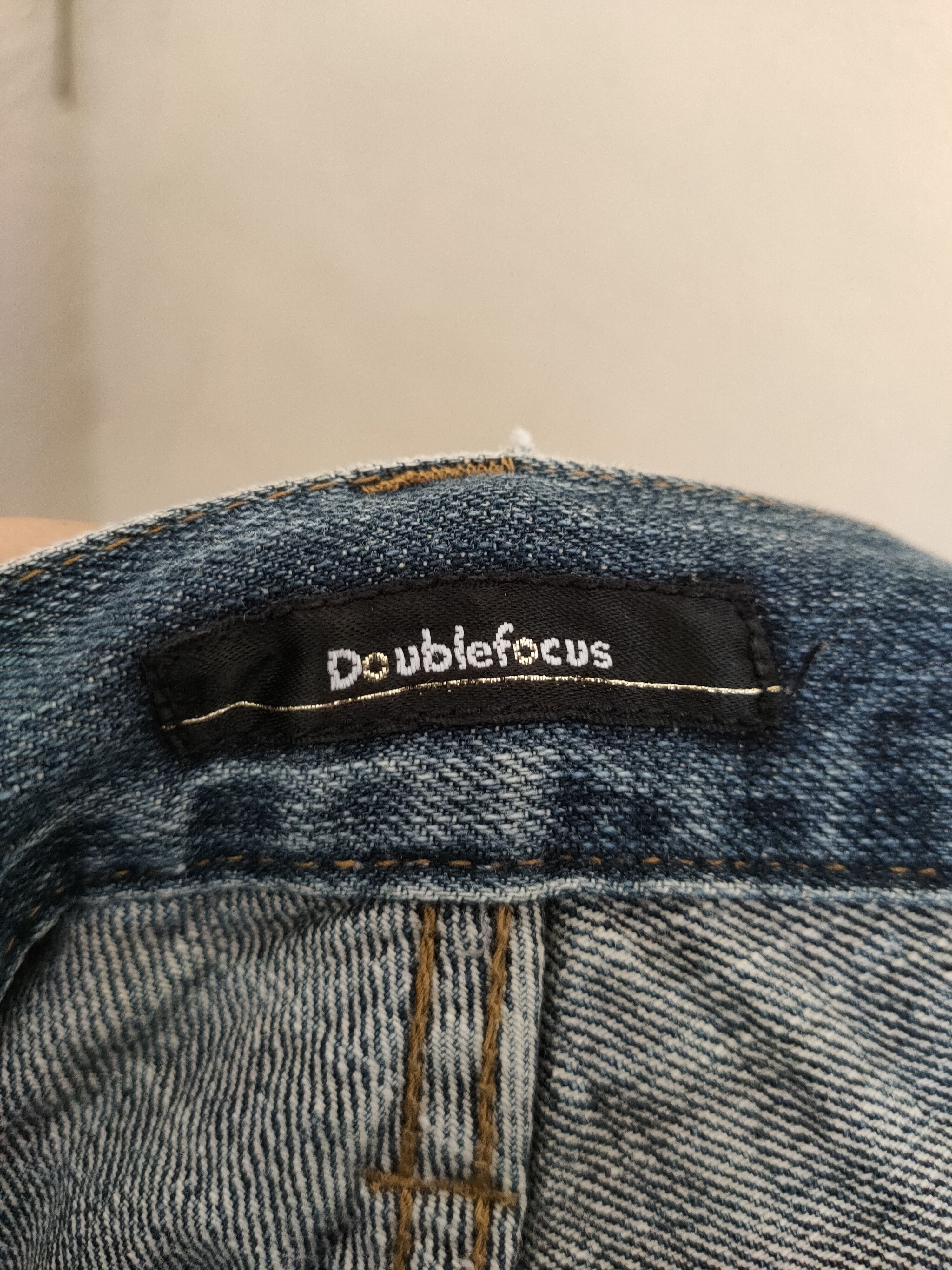 Japanese Brand × Vintage Limited Design 🔥 Vintage Double Focus Denim Pants Size US 31 - 9 Thumbnail