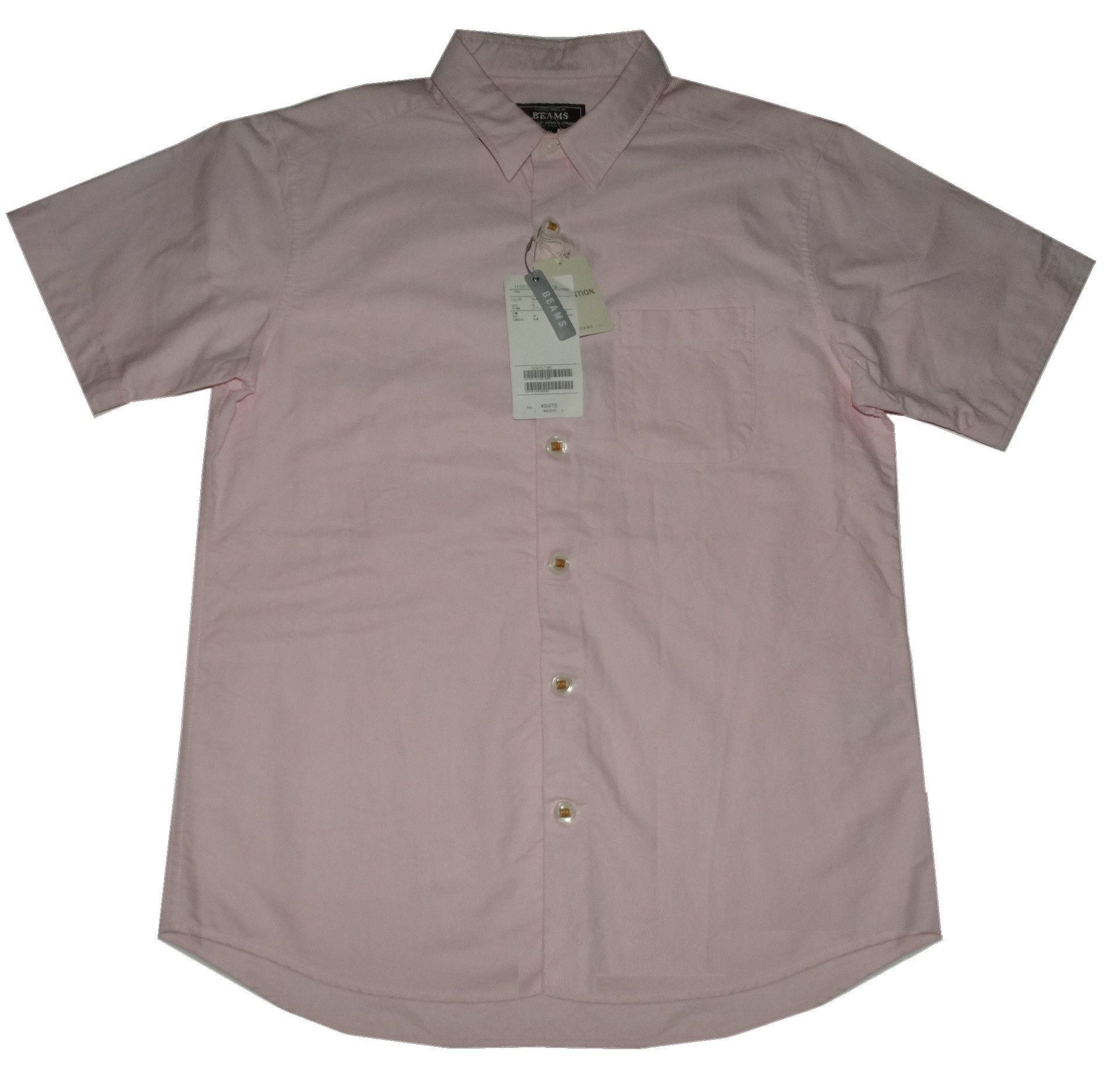 Beams Plus × Japanese Brand U53 Beams NEW pocket shirt cotton leather M Japan americana Size US M / EU 48-50 / 2 - 2 Thumbnail