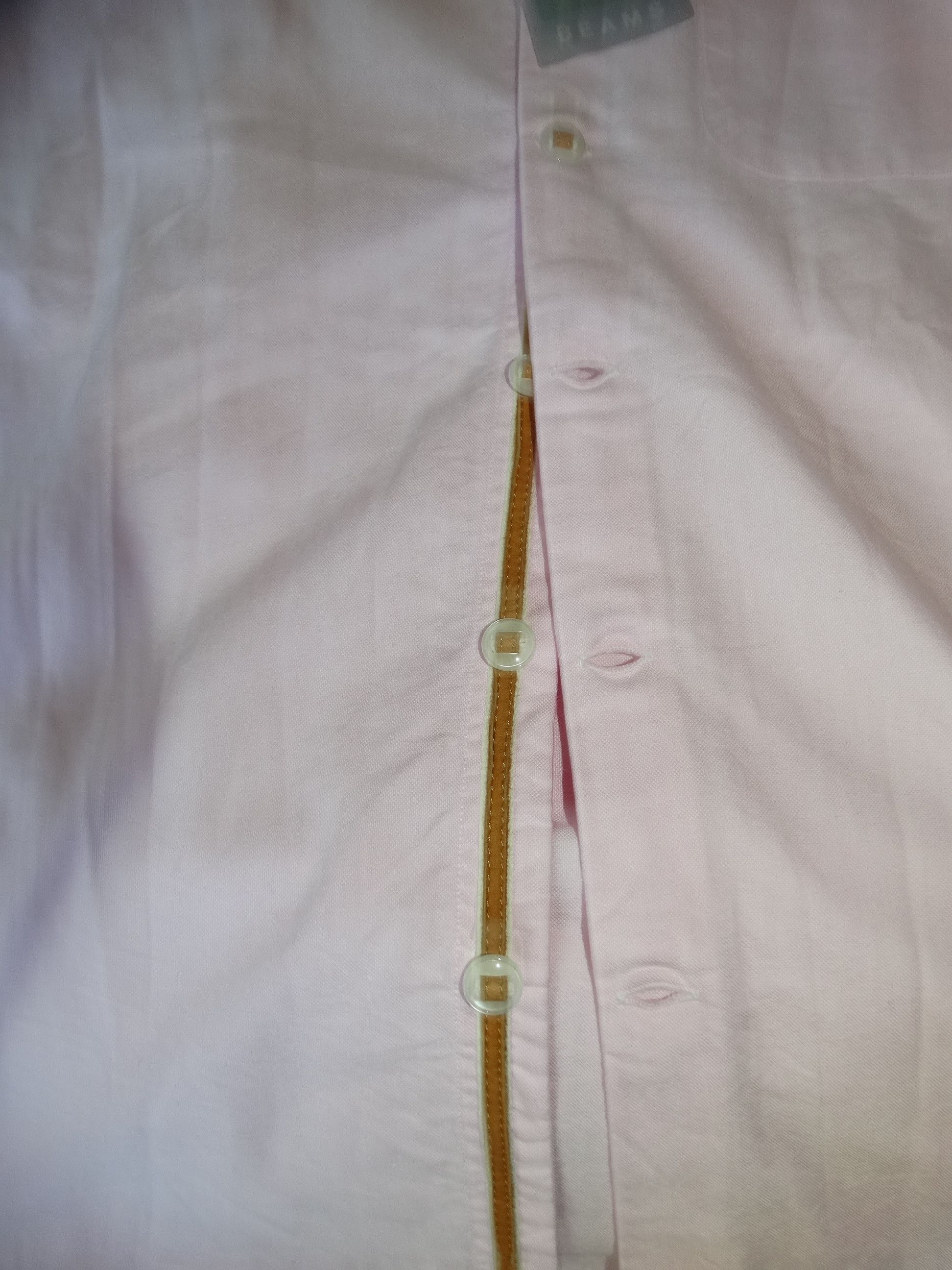 Beams Plus × Japanese Brand U53 Beams NEW pocket shirt cotton leather M Japan americana Size US M / EU 48-50 / 2 - 3 Thumbnail