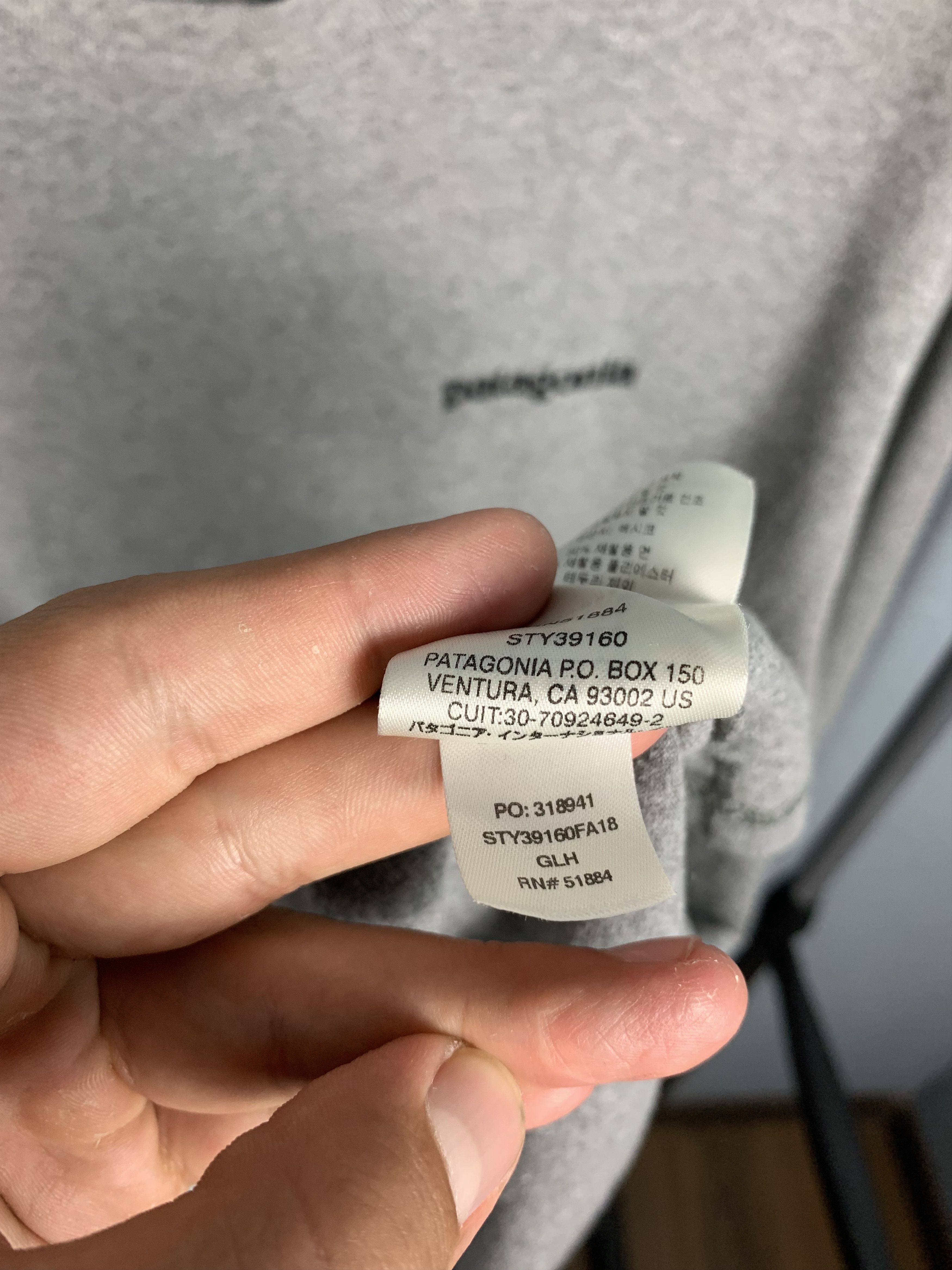 Patagonia × Vintage Patagonia Vintage Mens Long Sleeve T-Shirt Tee Size US L / EU 52-54 / 3 - 8 Thumbnail