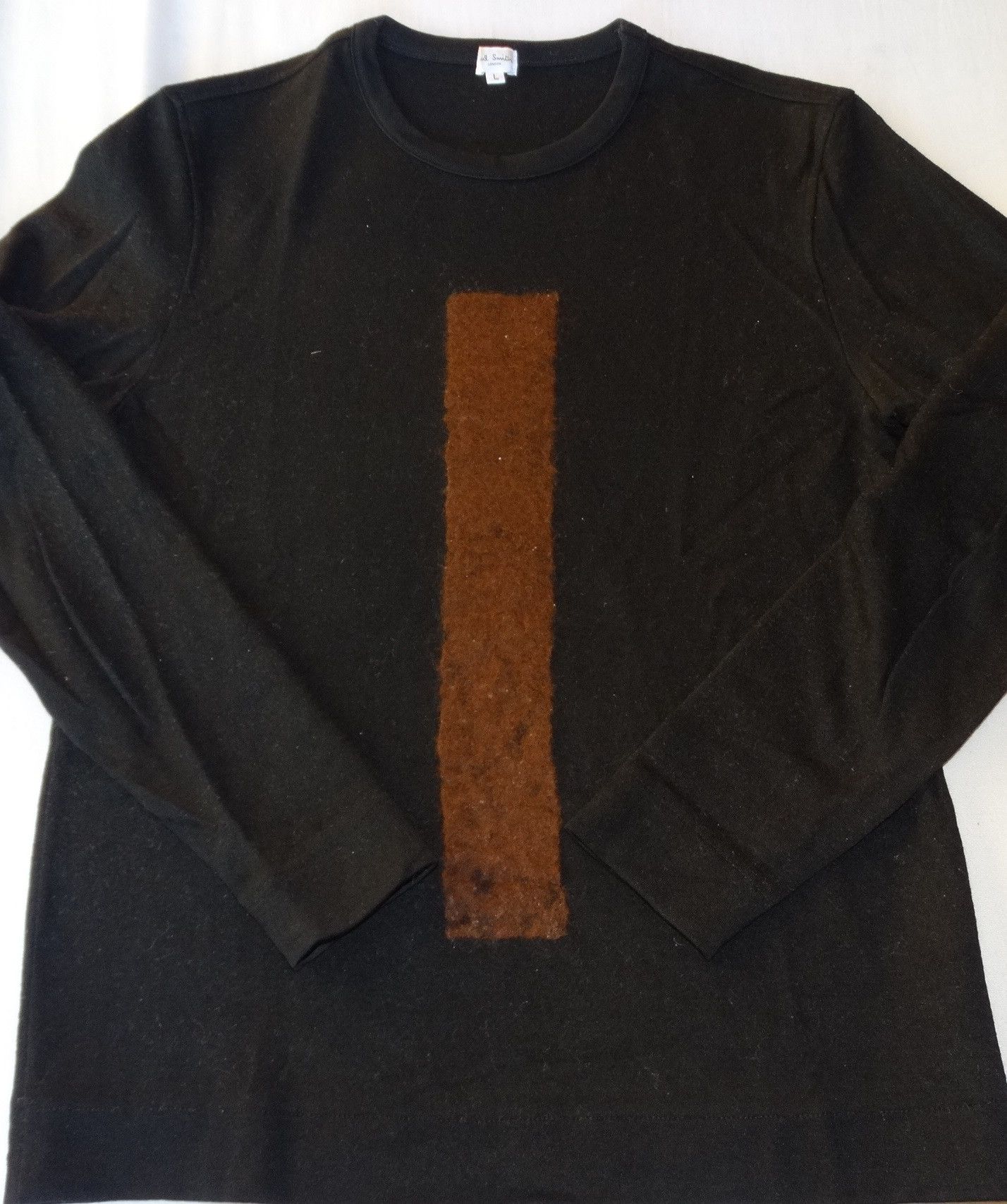 Paul Smith Paul Smith black brown 100% wool sweatshirt made in japan size XS/S Size US S / EU 44-46 / 1 - 2 Thumbnail