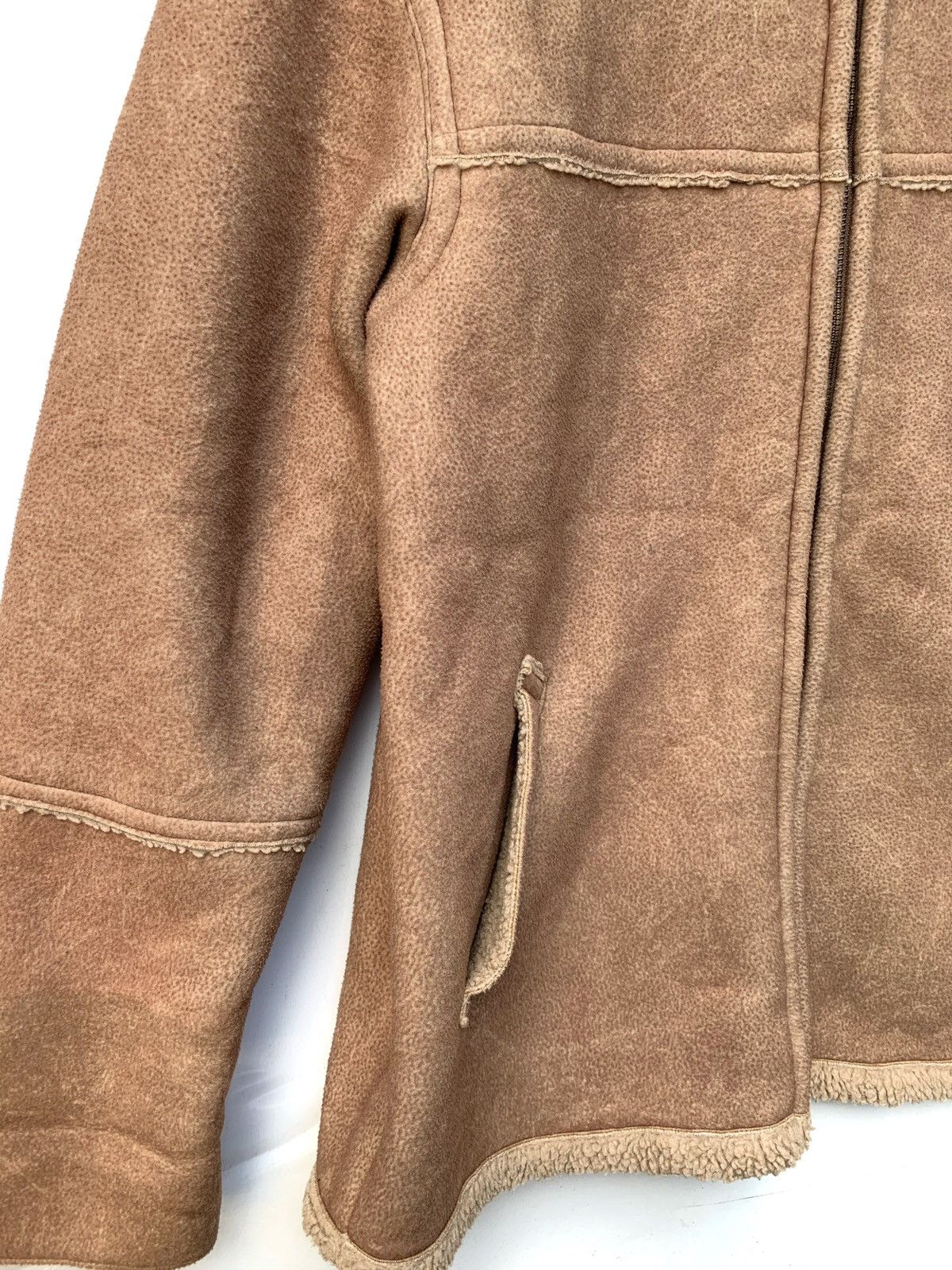 Kansai Yamamoto × Vintage Fleece Sherpa Faux Shearling Kansai Jacket Size US M / EU 48-50 / 2 - 6 Thumbnail