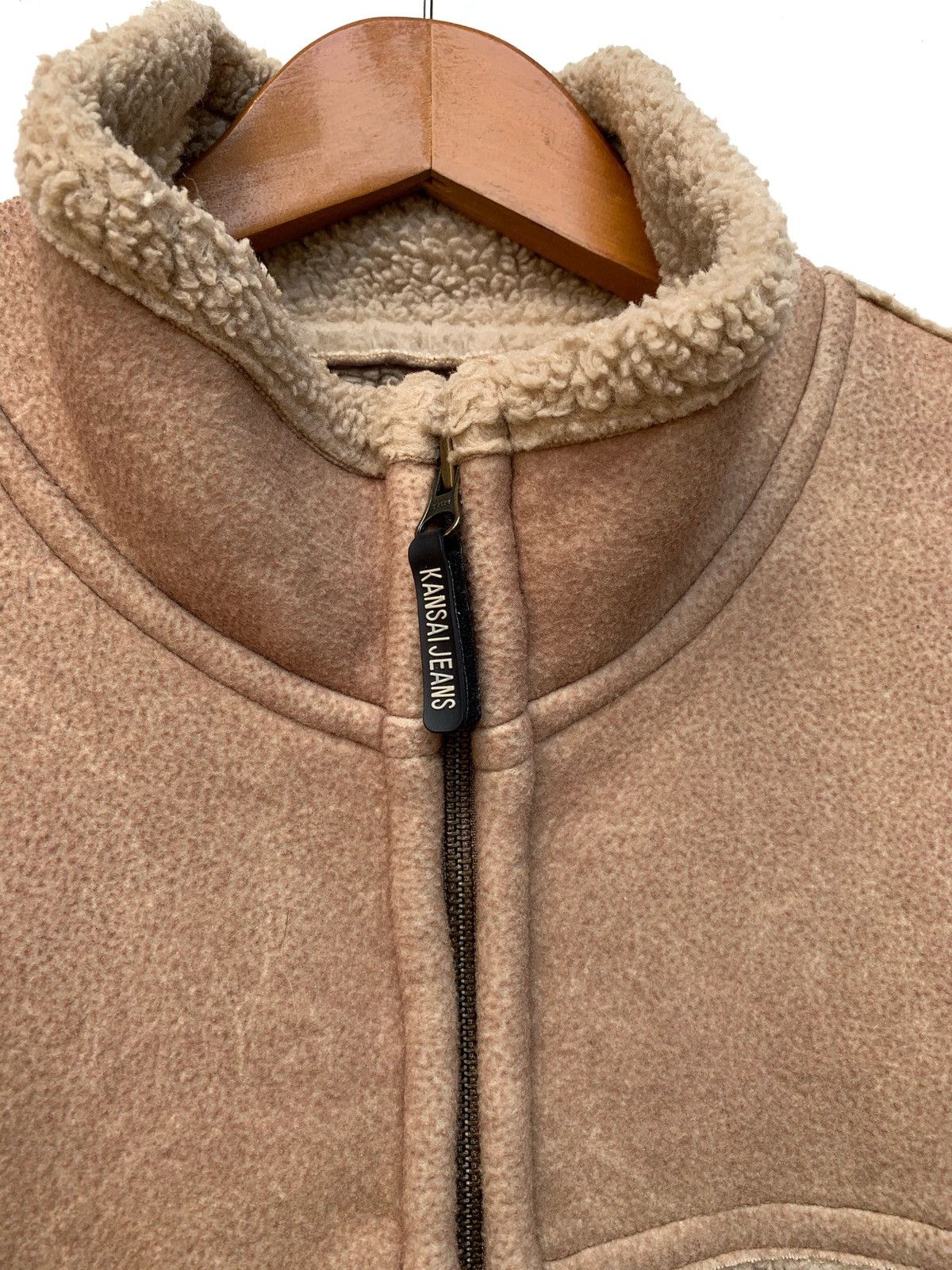 Kansai Yamamoto × Vintage Fleece Sherpa Faux Shearling Kansai Jacket Size US M / EU 48-50 / 2 - 7 Thumbnail