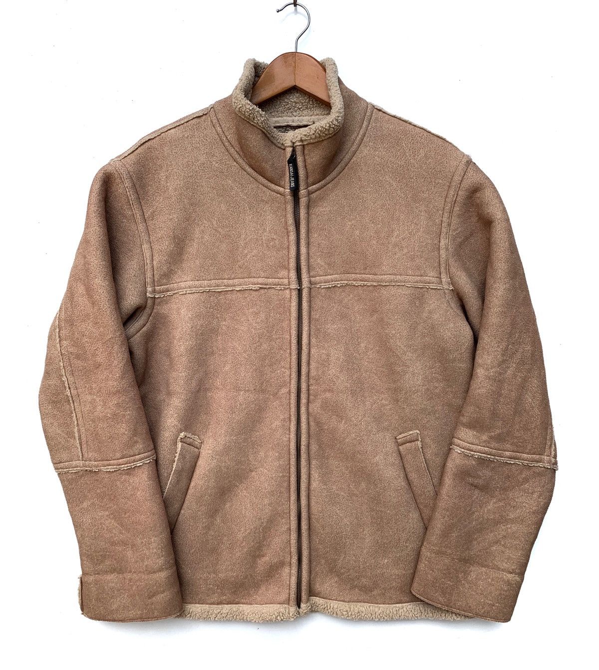 Kansai Yamamoto × Vintage Fleece Sherpa Faux Shearling Kansai Jacket Size US M / EU 48-50 / 2 - 1 Thumbnail