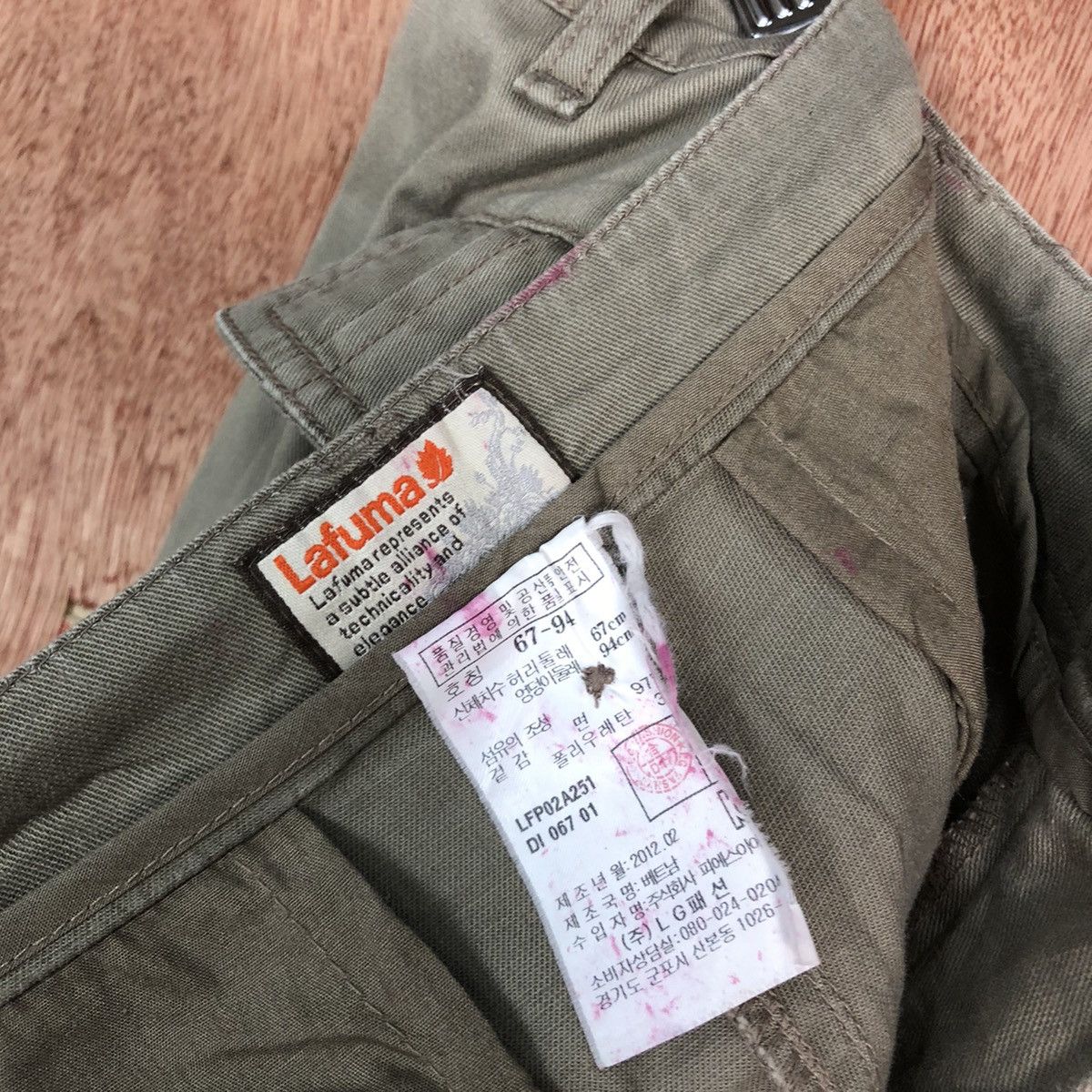 Japanese Brand DLL Lafuma Brown Multipocket Cargo Pants #1772 Size US 28 / EU 44 - 13 Thumbnail