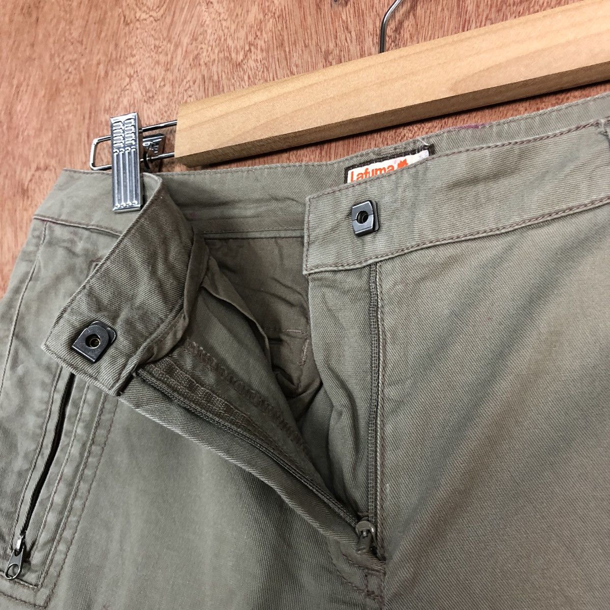 Japanese Brand DLL Lafuma Brown Multipocket Cargo Pants #1772 Size US 28 / EU 44 - 7 Thumbnail
