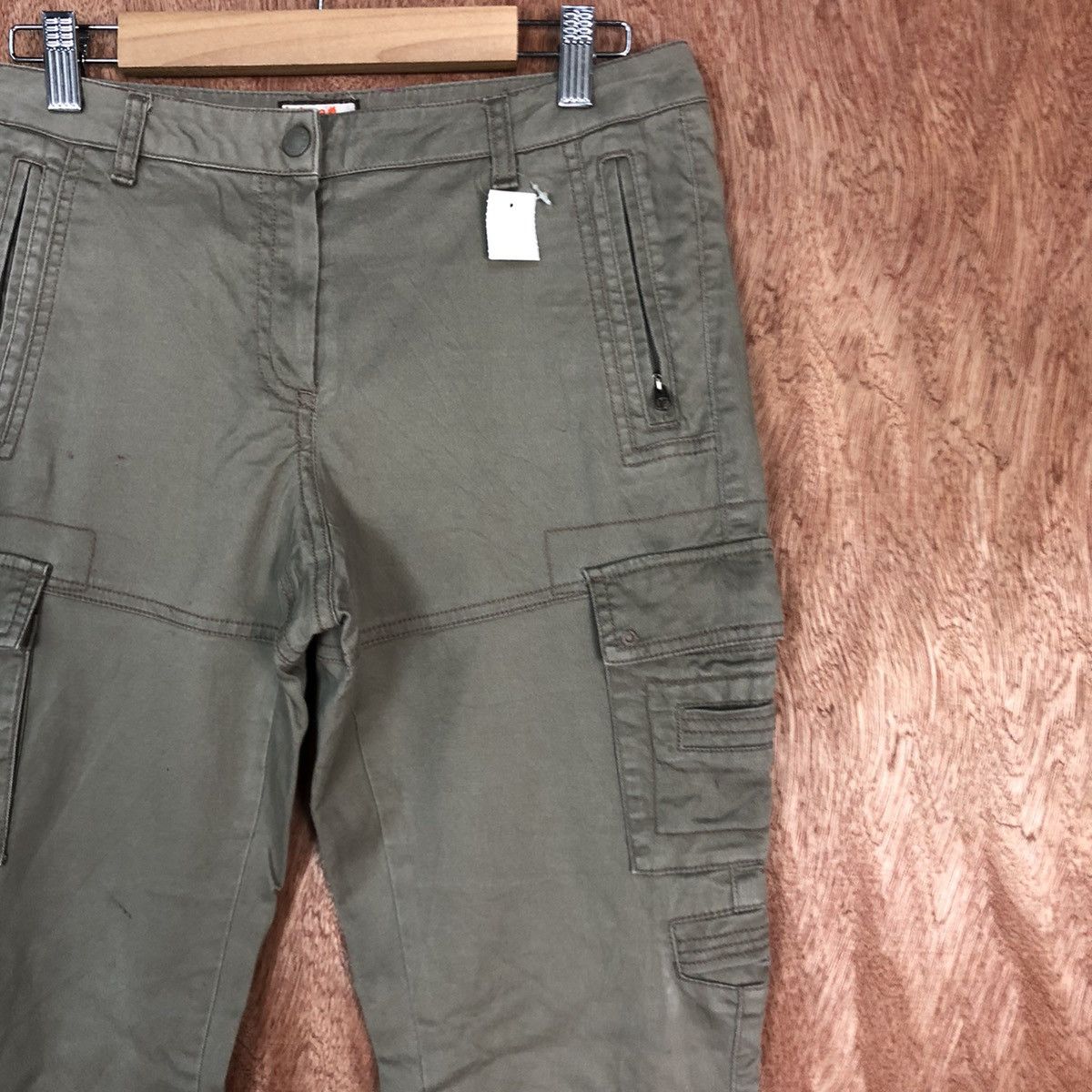 Japanese Brand DLL Lafuma Brown Multipocket Cargo Pants #1772 Size US 28 / EU 44 - 4 Thumbnail