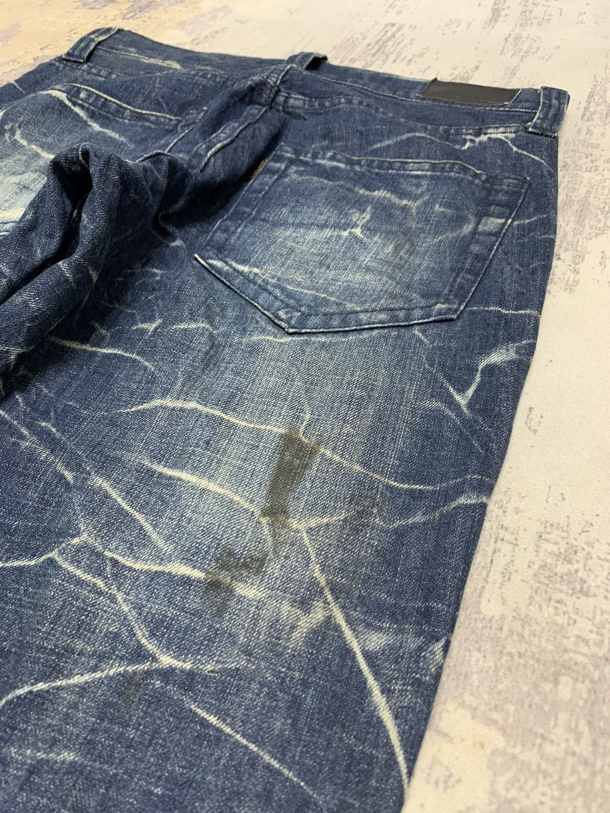If Six Was Nine Rare Camp David Whisker Clawmark Pattern Jeans 32x33 Size US 32 / EU 48 - 11 Thumbnail